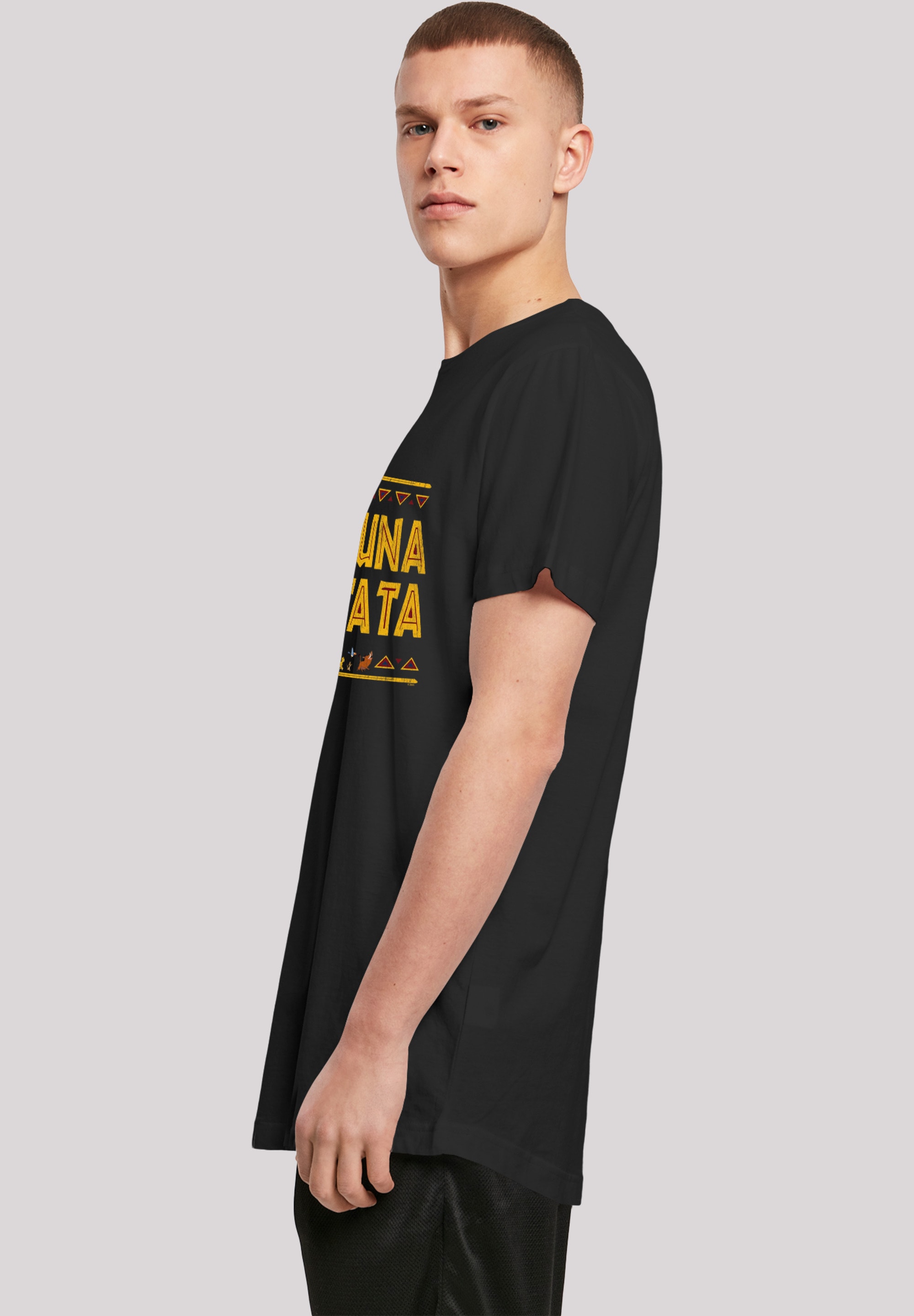 F4NT4STIC T-Shirt »König der Löwen Hakuna Matata'«, Print