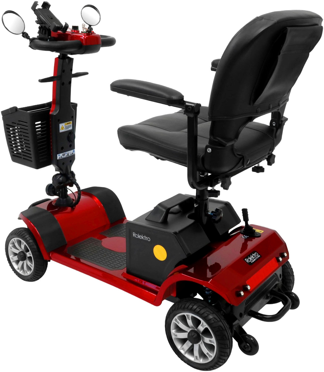 Thumbnail - Rolektro Elektromobil "E-Quad 6 V.3 Pro, Rot, 24V-20Ah Lithium-Akku, 300 Watt" 6 km/h