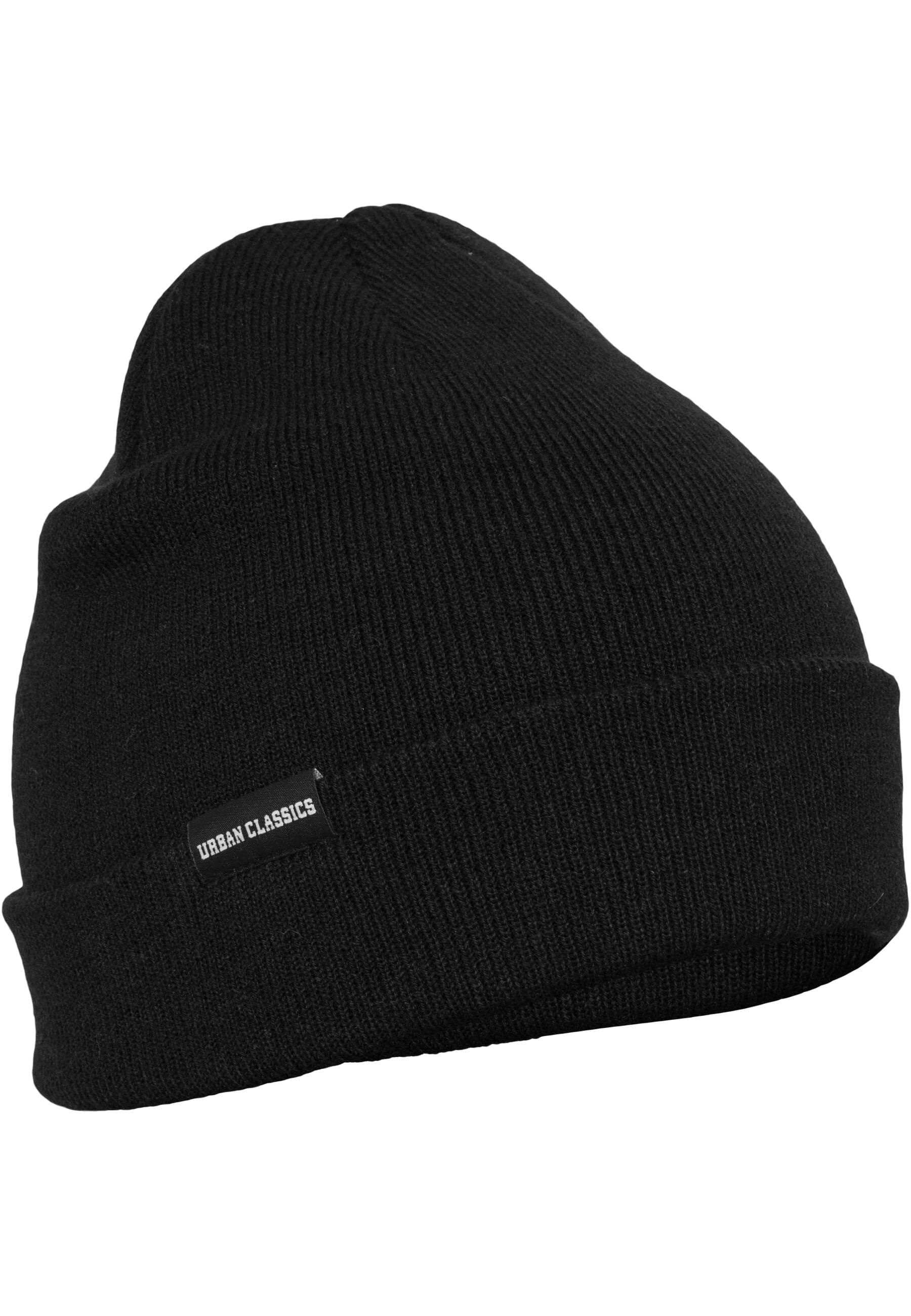 URBAN CLASSICS Beanie »Urban Classics Unisex Basic Flap Beanie«, (1 St.)