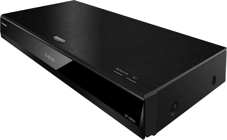 3D-fähig-Sprachsteuerung Amazon BAUR | HD, externen (Ethernet), Ultra 4k über Assistant Blu-ray-Player WLAN-LAN »DP-UB824EGK«, oder Google Panasonic Alexa