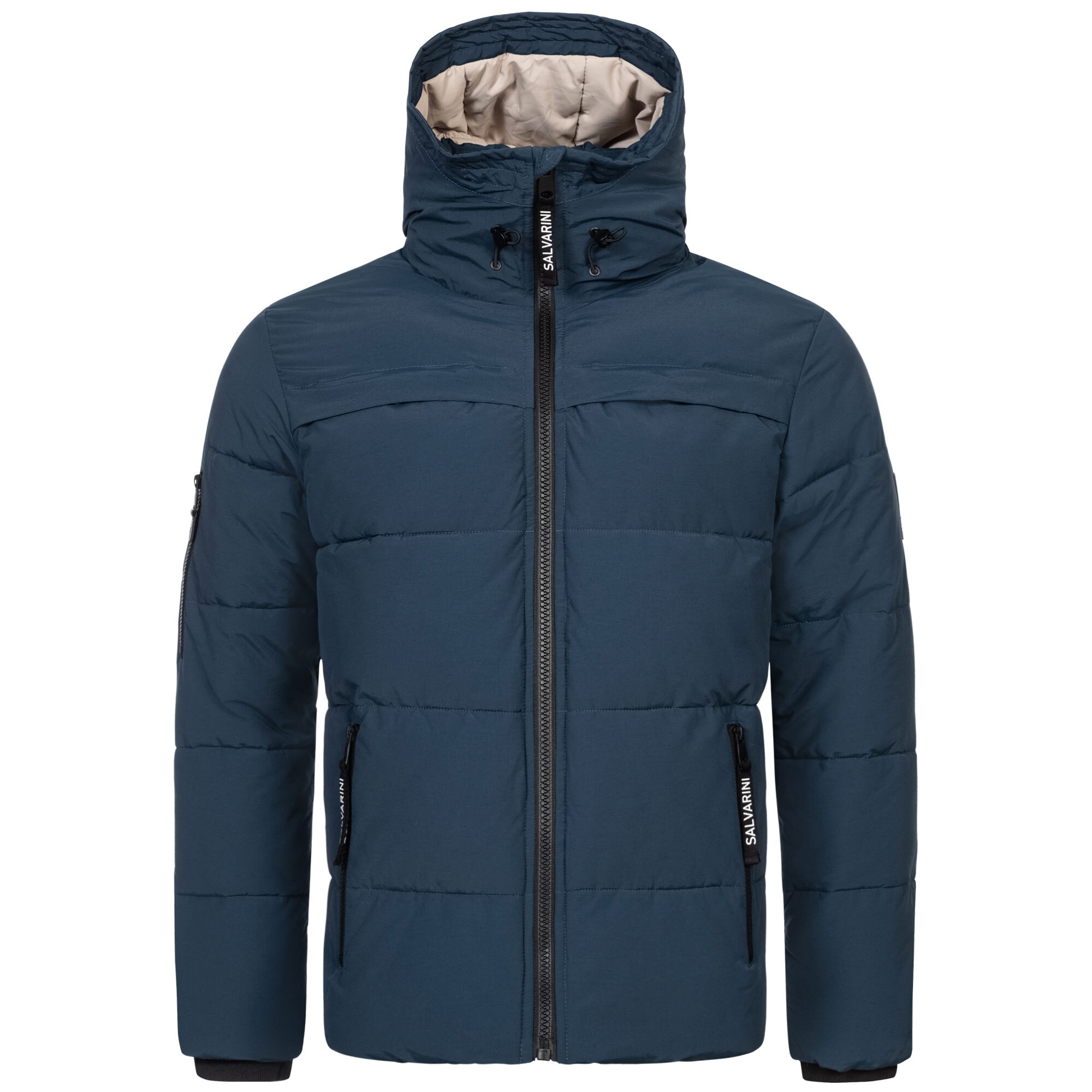 Alessandro Salvarini Winterjacke »ASDiego«, mit extra hohem Kragen und vielen Taschen