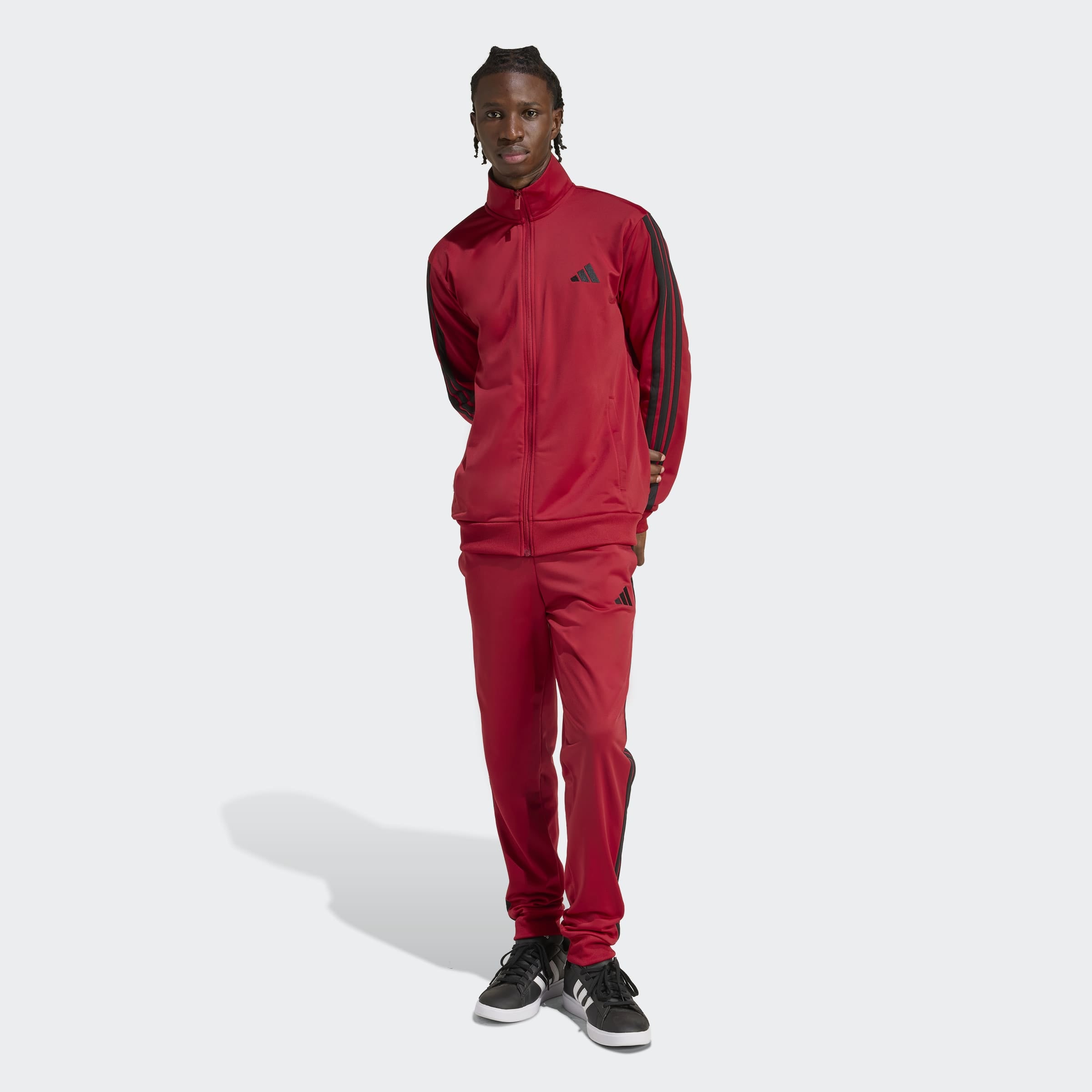 Adidas Sportswear Trainingsanzug "Dayready" 2 Tlg. Für Laufen Und Sportliche Aktivitäten, Zweiteiliges Set