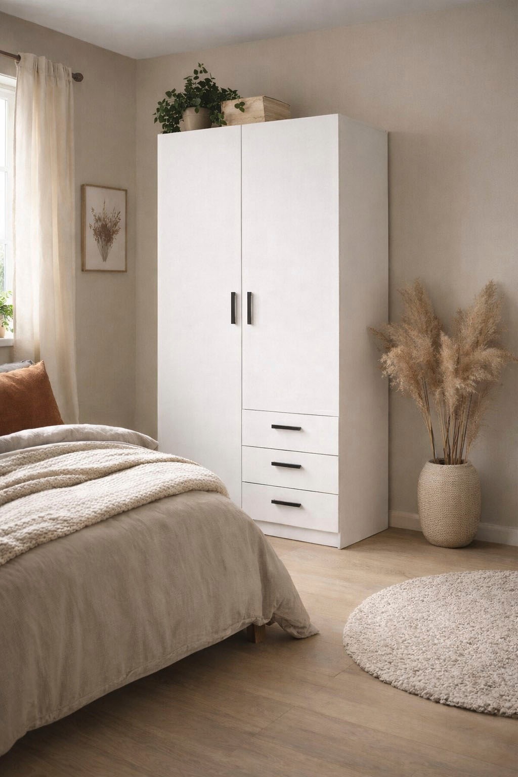 INOSIGN Kleiderschrank »Sprint Drehtürenschrank, Aufbewahrung Kasten Schrank Stauraum« Breite 98,5/147 oder 195,5 cm, je mit Einlegeböden und Kleiderstange