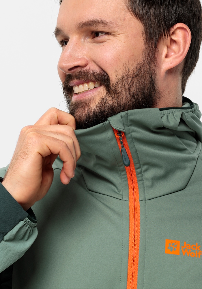 Jack Wolfskin Outdoorjacke »BRISSTAL HOODY M«, mit Kapuze