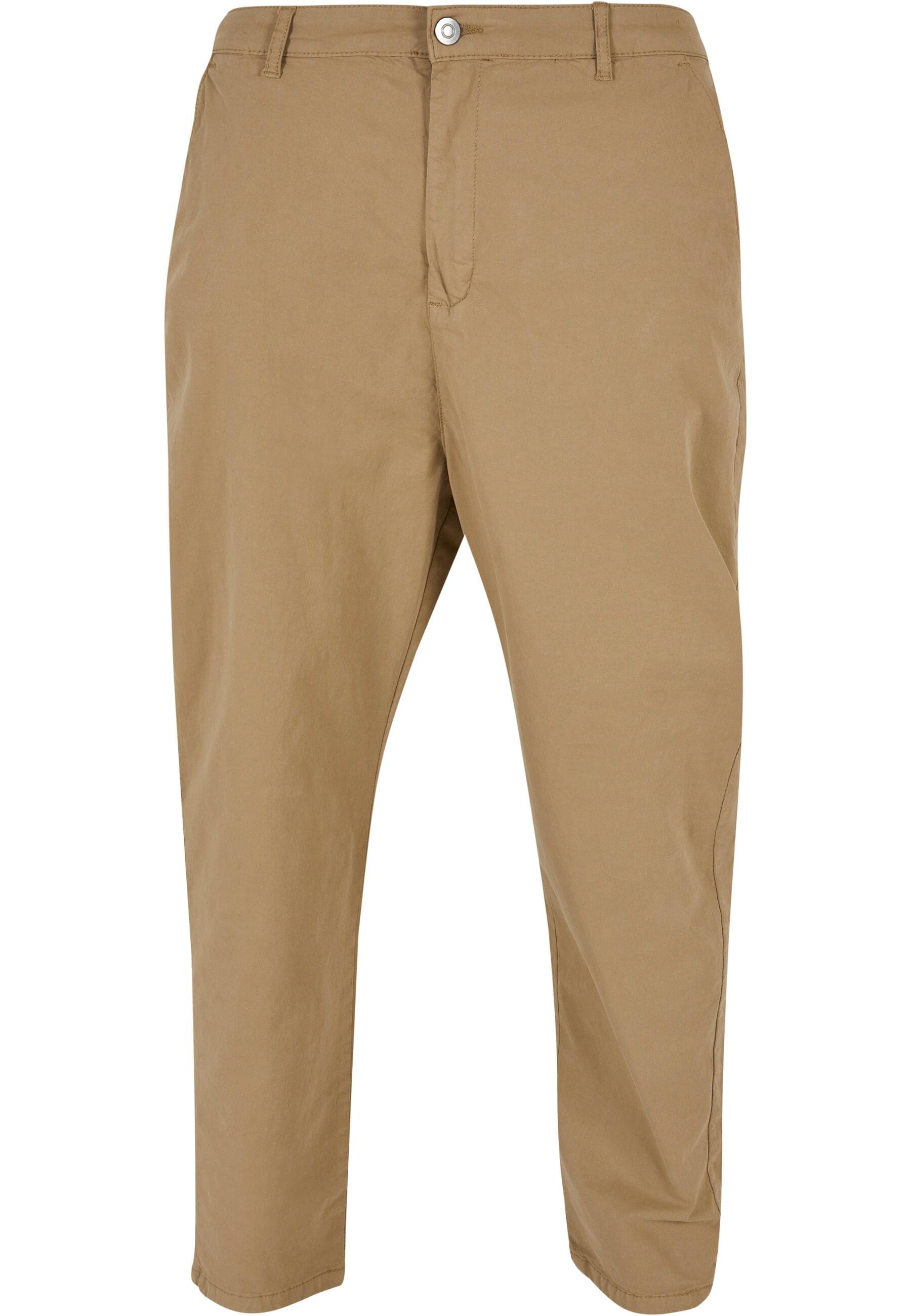 URBAN CLASSICS Stoffhose "Urban Classics Herren Cropped Chino Pants", (1 tlg.)