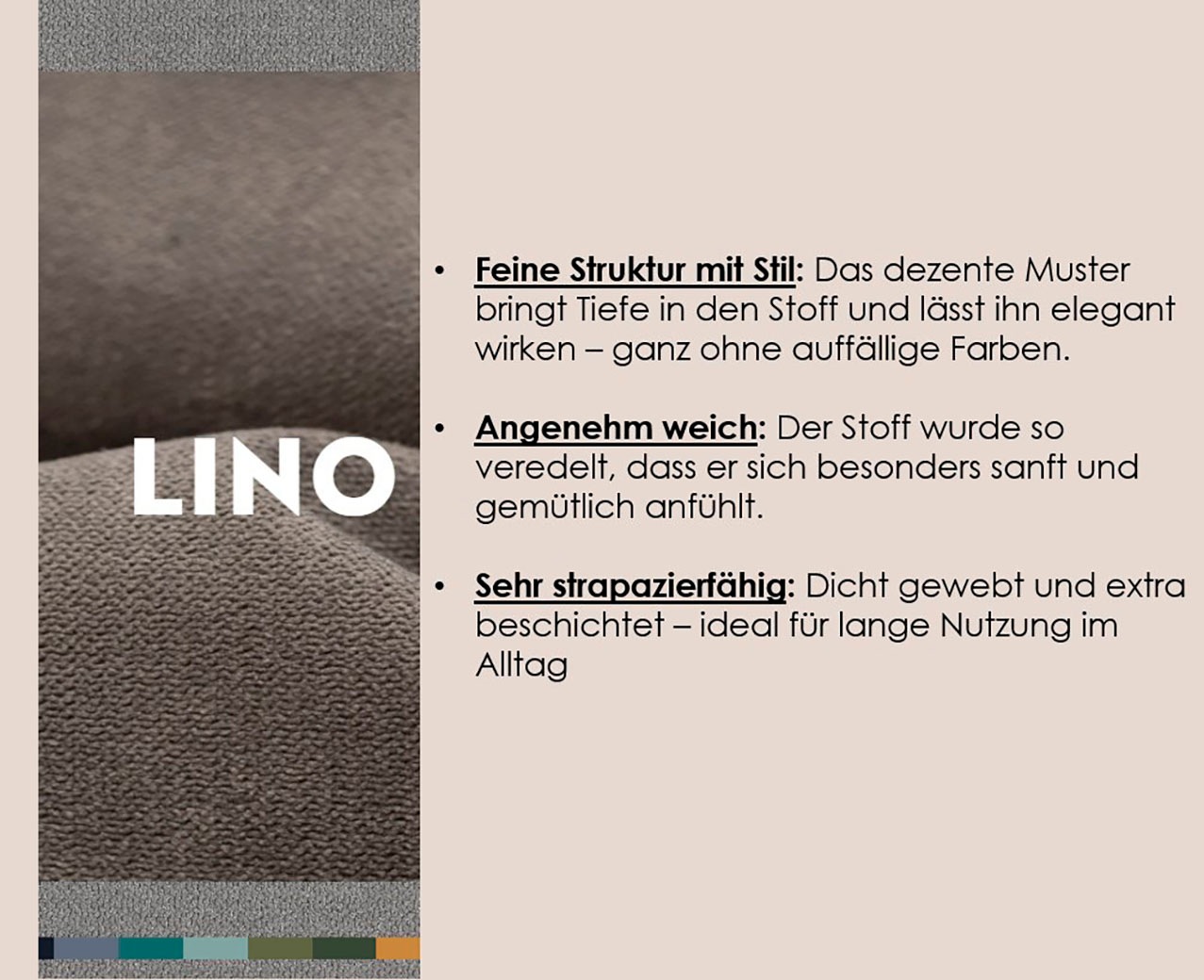 TRENDMANUFAKTUR Hocker »Wien, XXL Polsterhocker, passende Ergänzung zur Serie« in trendigem Cordstoff, großzüge Breite von 112 cm
