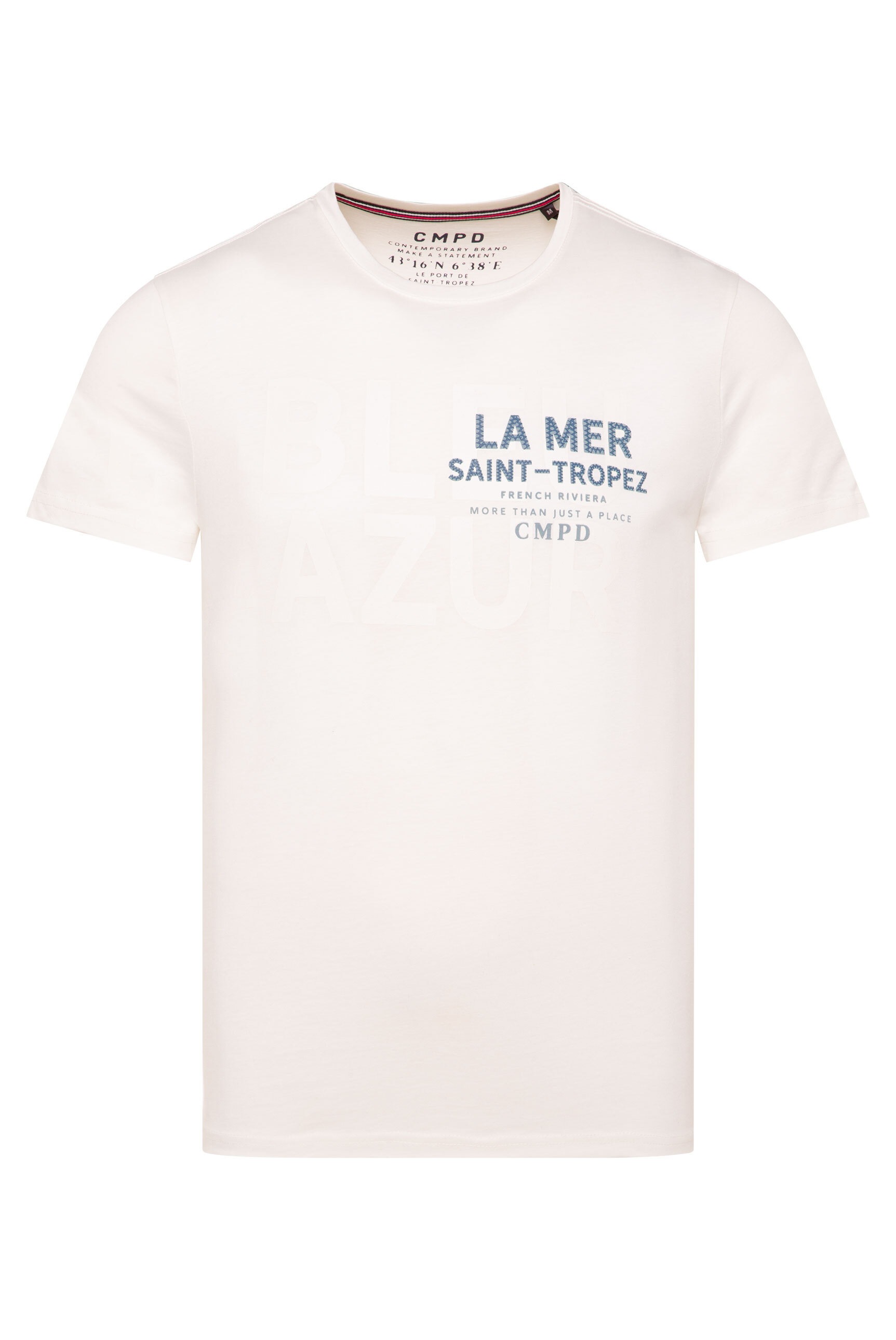 CMPD Rundhalsshirt, mit Necktape