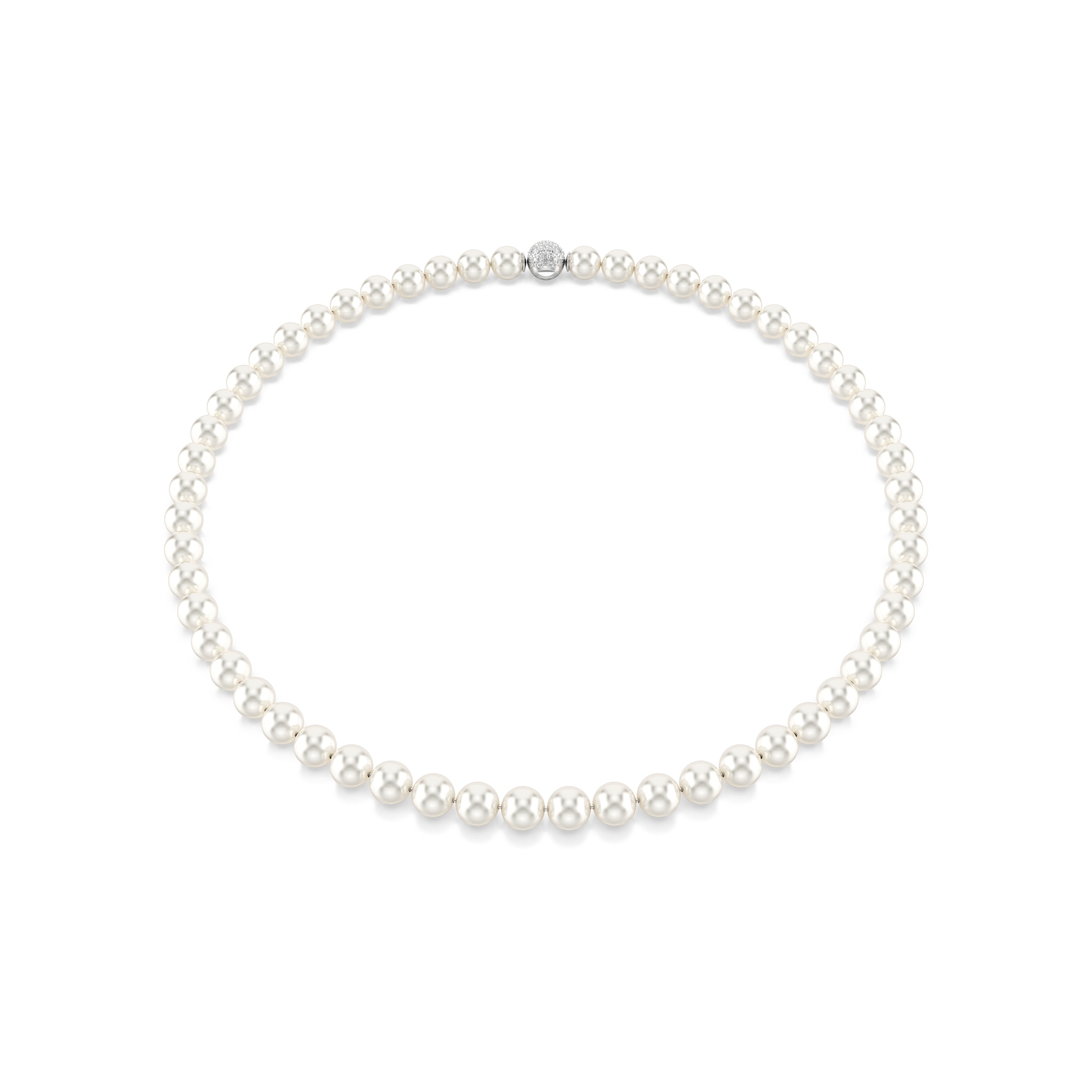 Swarovski Collier »Schmuck Geschenk Matrix Halskette« mit Swarovski® Kristall - mit Swarovski® Perle