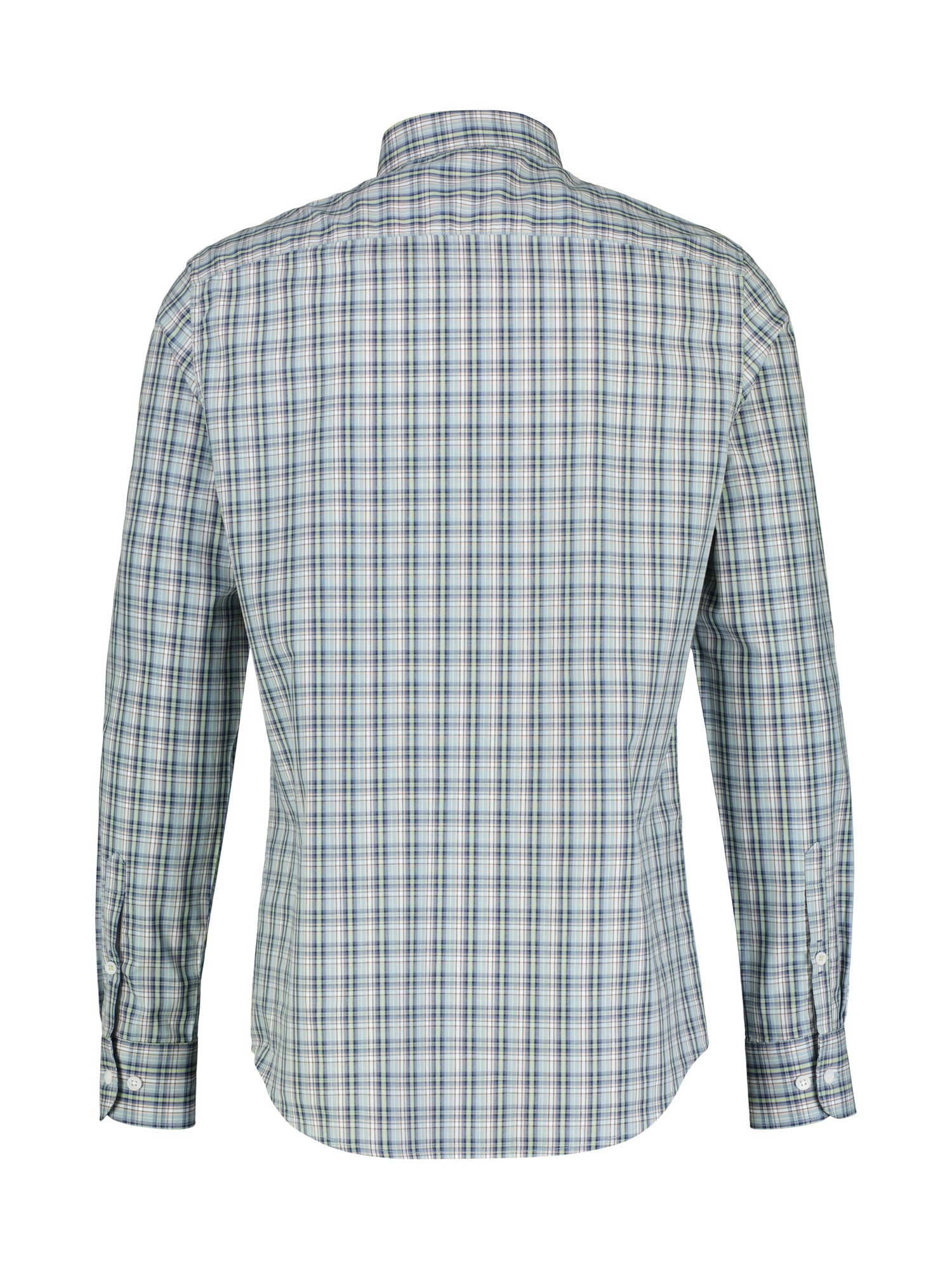 LERROS Karohemd "LERROS Kariertes Herrenhemd mit Button-down-Kragen" günstig online kaufen