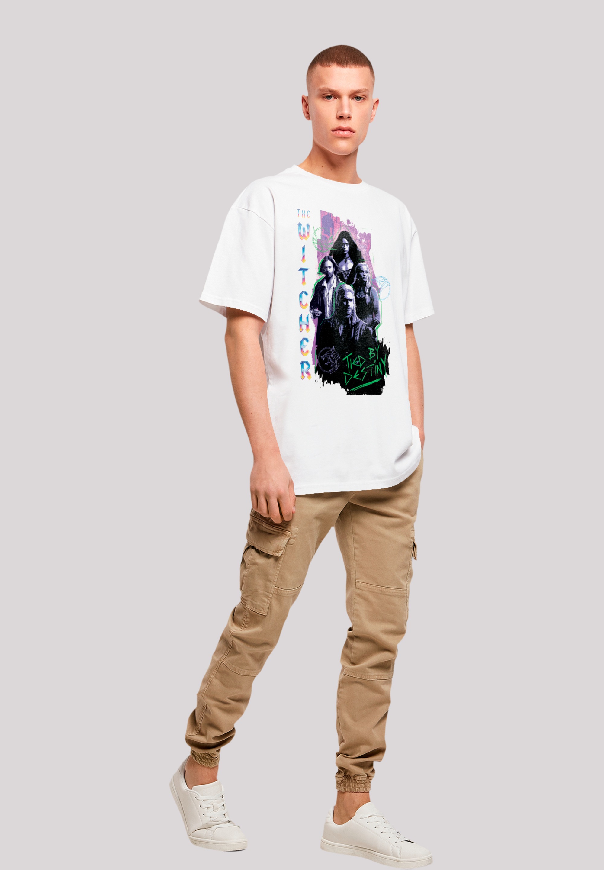 F4NT4STIC T-Shirt »The Witcher Tied By Destiny«, Premium Qualität