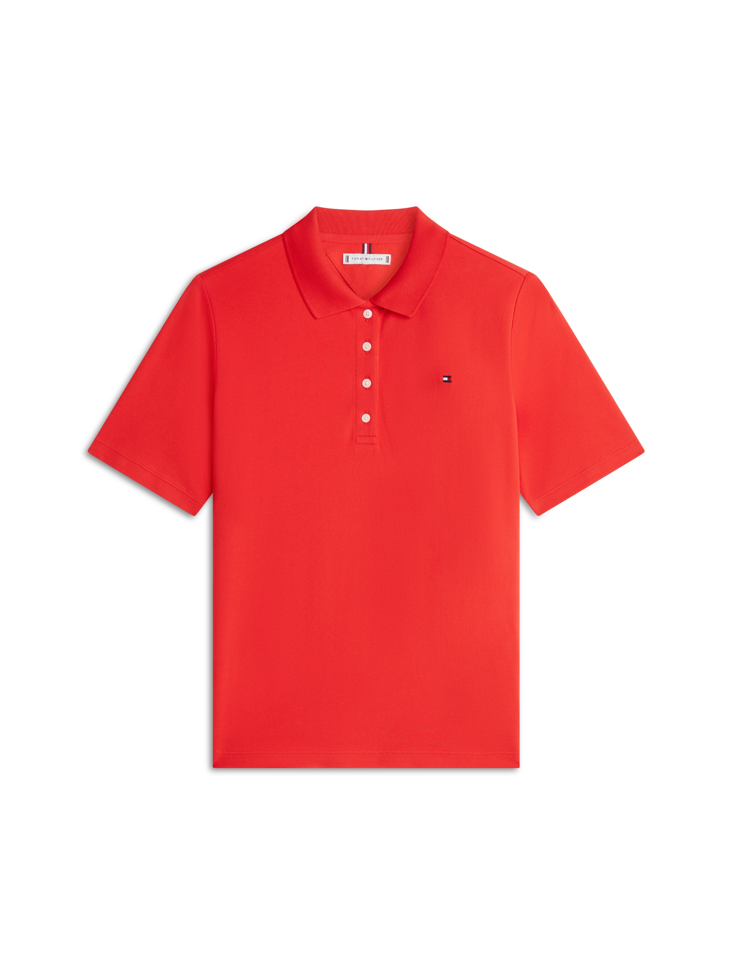 Tommy Hilfiger Poloshirt »1985 REG PIQUE POLO« mit Logo-Stickerei, Seitenschlitze, Regular Fit