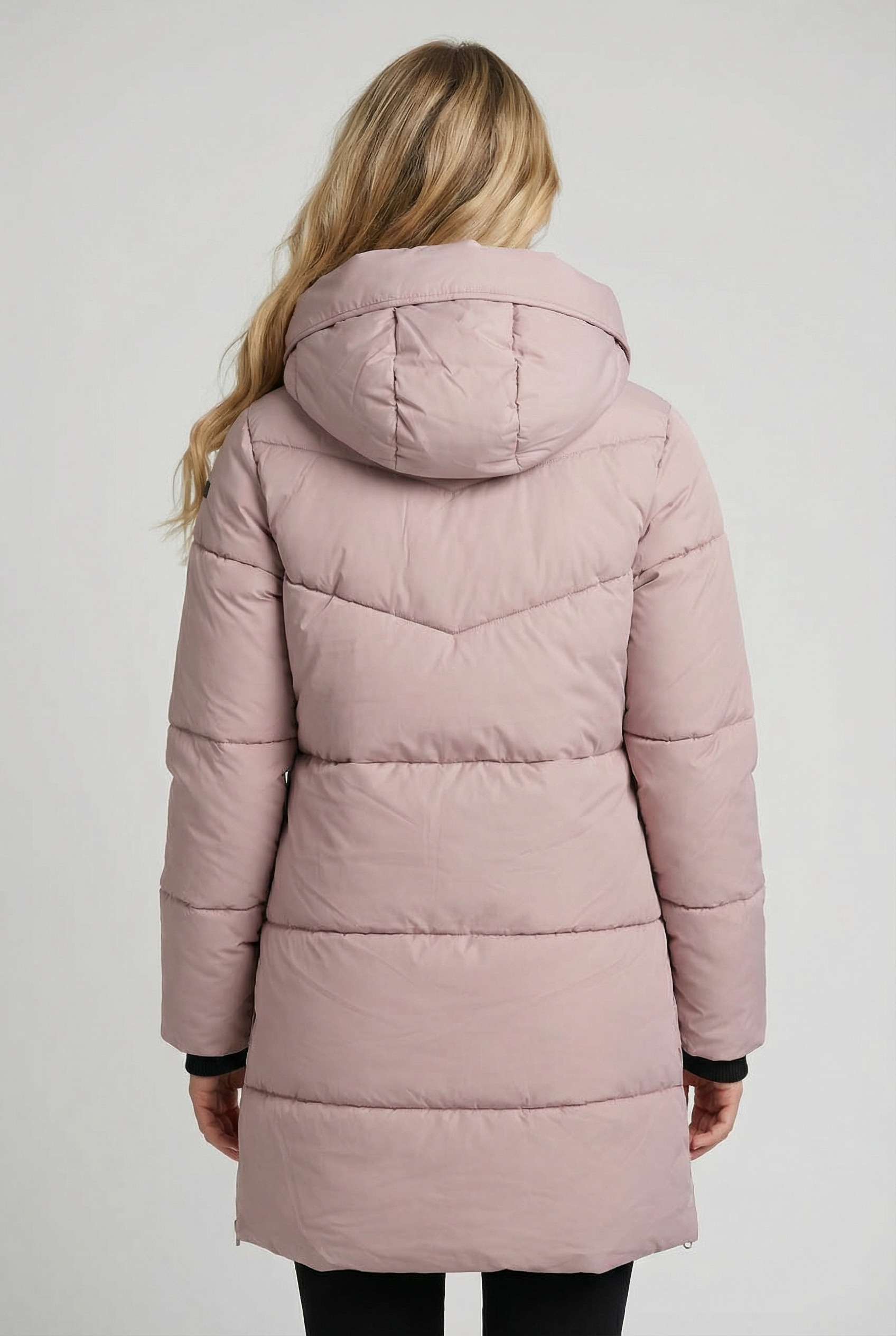 Icepeak Steppmantel »ICEPEAK ADAIRE« mit Daunenoptik, mit verstellbarer und abnehmbarer Kapuze, winddicht