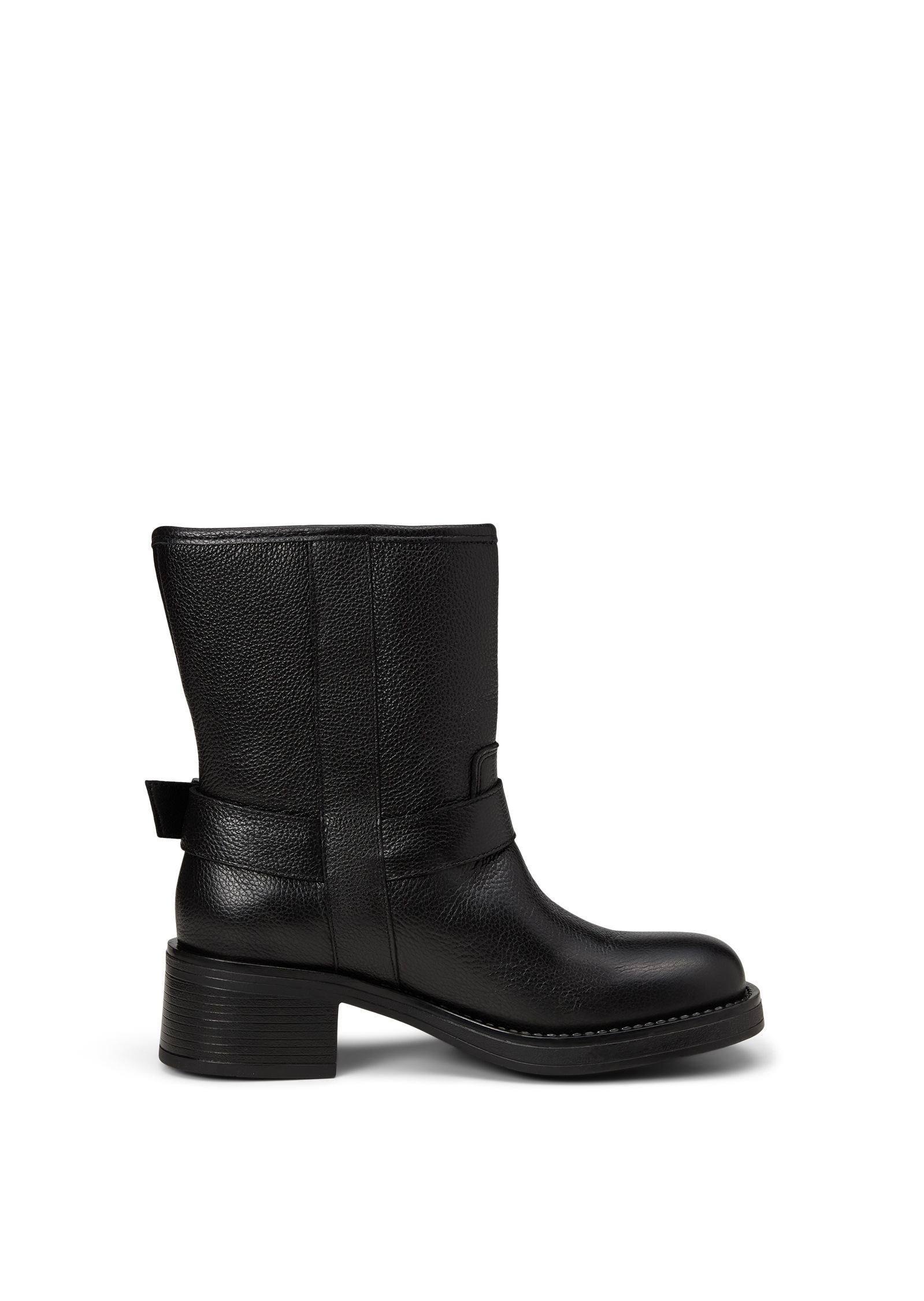 Marc O'Polo Stiefelette »aus fein strukturiertem Rindleder«