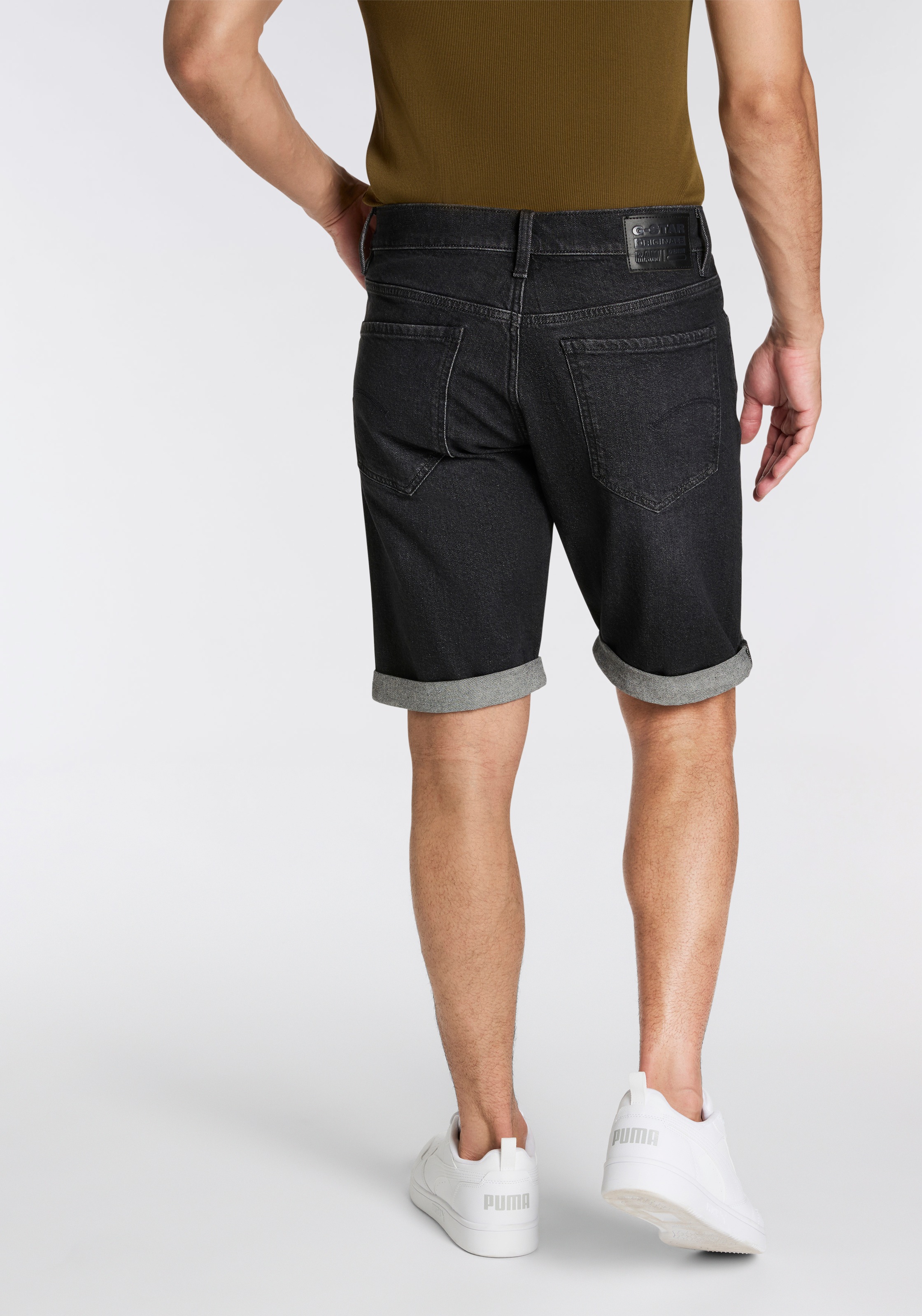 G-STAR Jeansshorts "Mosa", mit Umschlagsaum günstig online kaufen