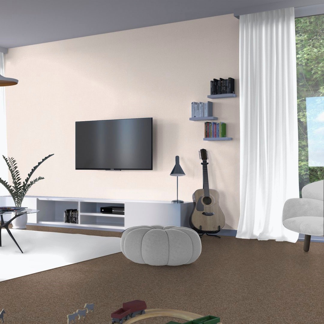 Vorwerk Teppichboden »Passion 1005 (Luco), Schlinge - meliert, Made in Germany«, rechteckig, 6 mm Höhe, Wohnzimmer, Schlafzimmer, Kinderzimmer, Breite 400/500 cm