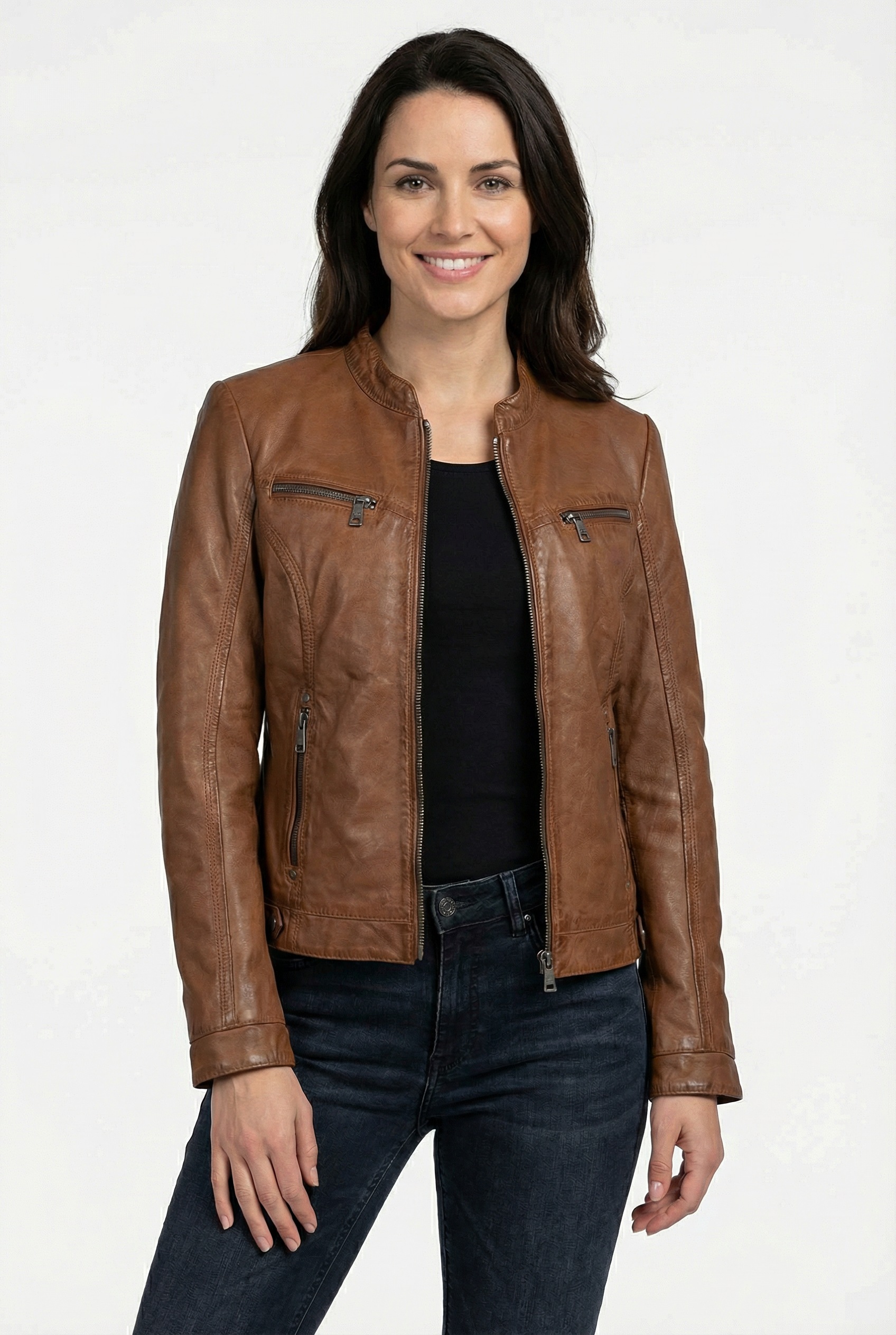 Mauritius Lederjacke "MWJanka" günstig online kaufen