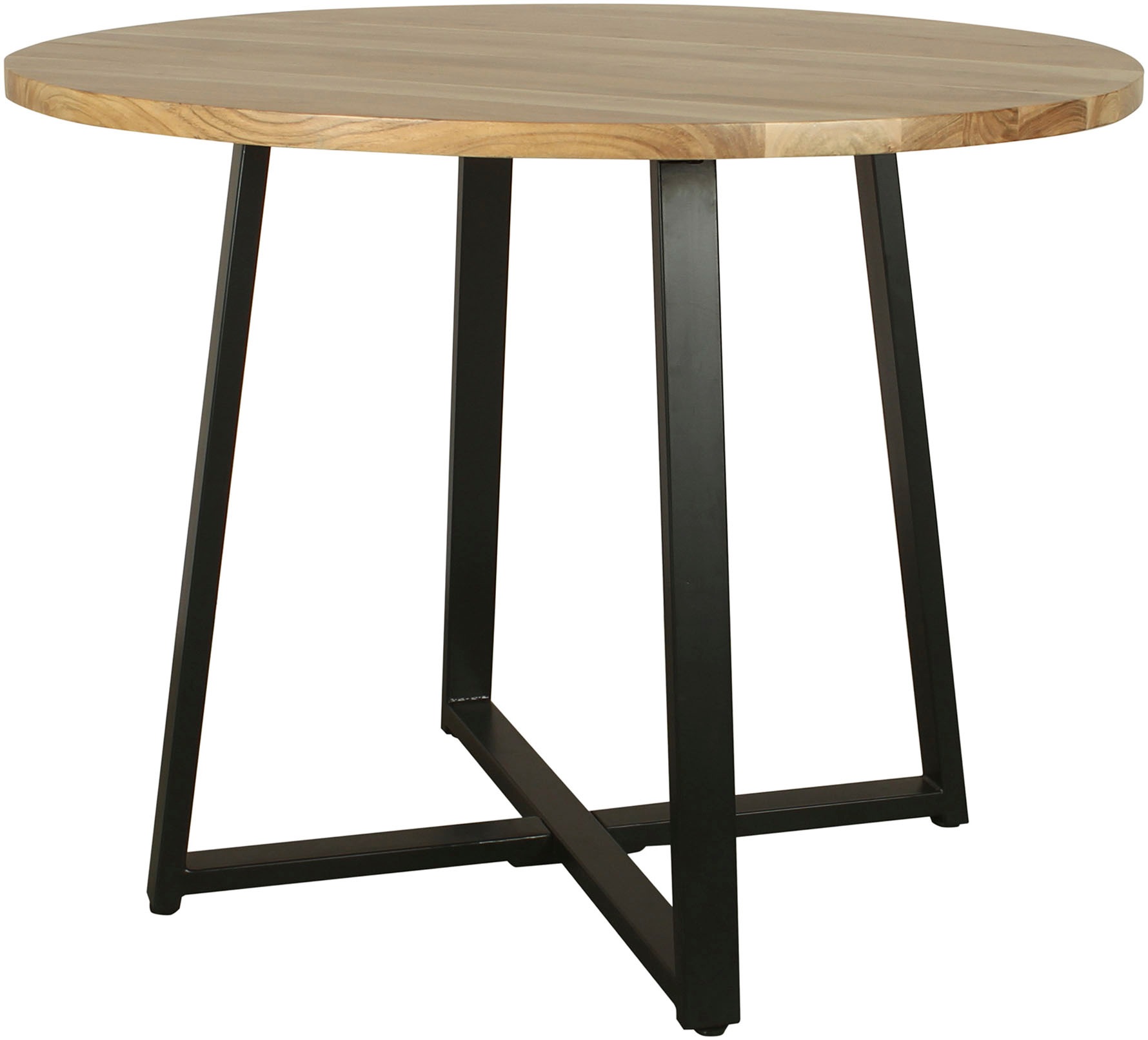byLIVING Esstisch "Arrow" 1 Stk. tlg. mit 2,5cm starker, runder Massivholz günstig online kaufen