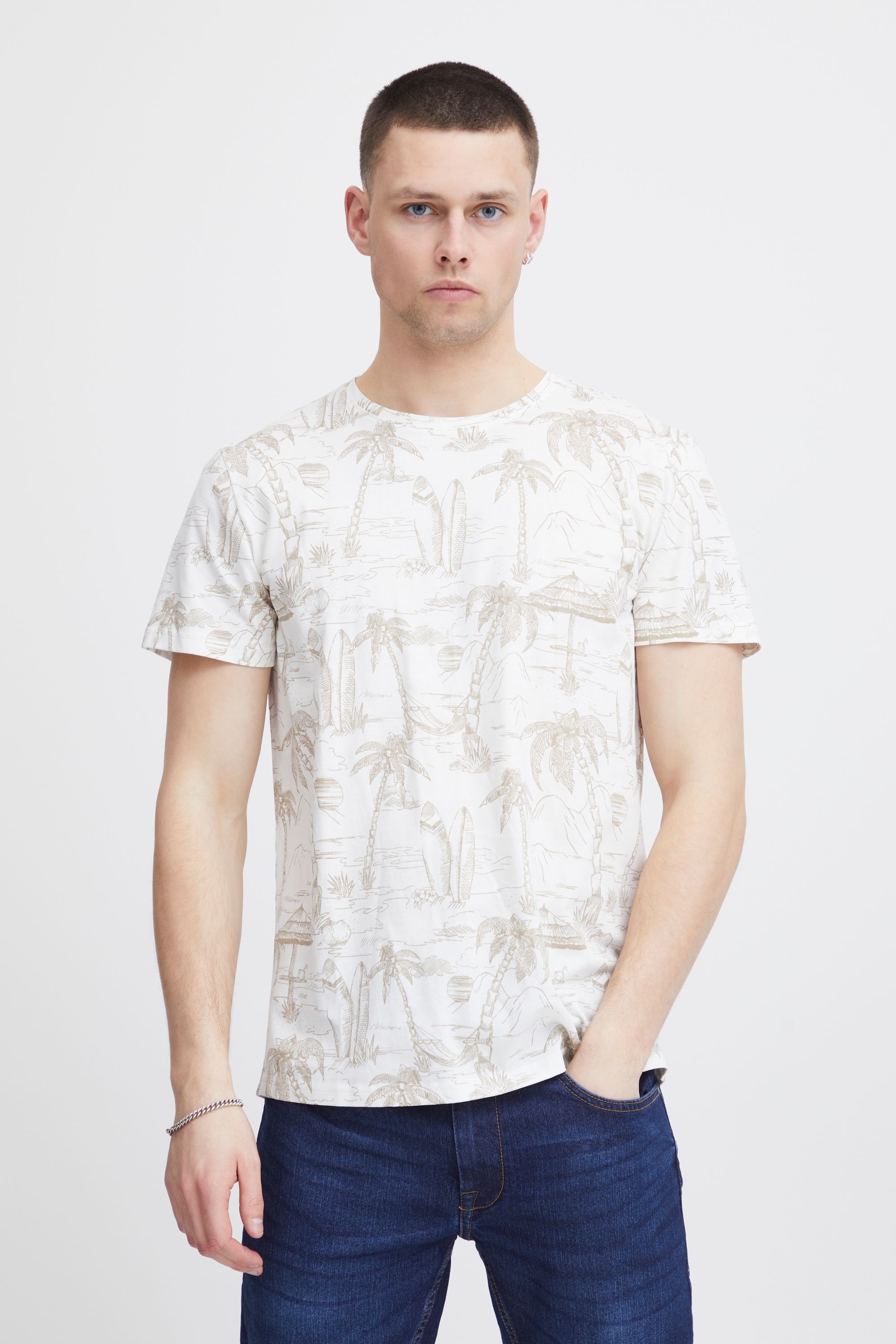 Blend T-Shirt "BHTee" Lässiges T-Shirt mit Print günstig online kaufen