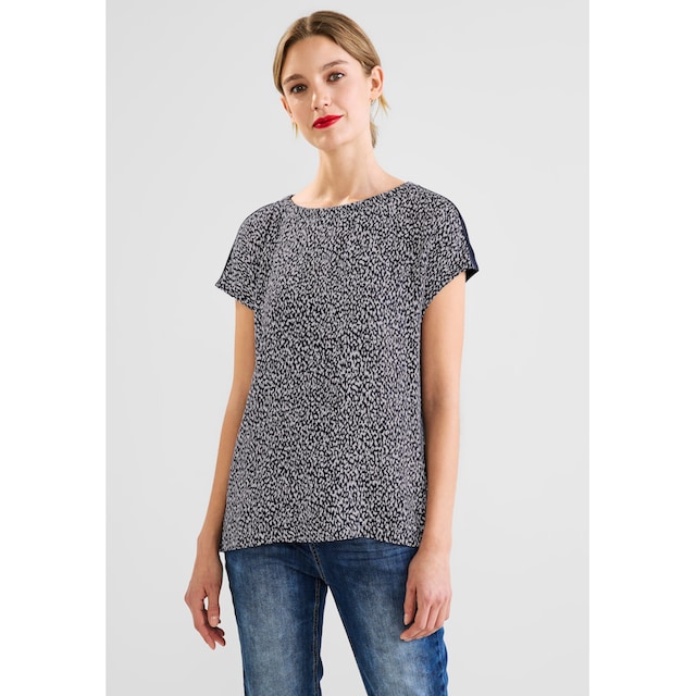 STREET ONE T-Shirt, mit Minimal Muster bestellen | BAUR