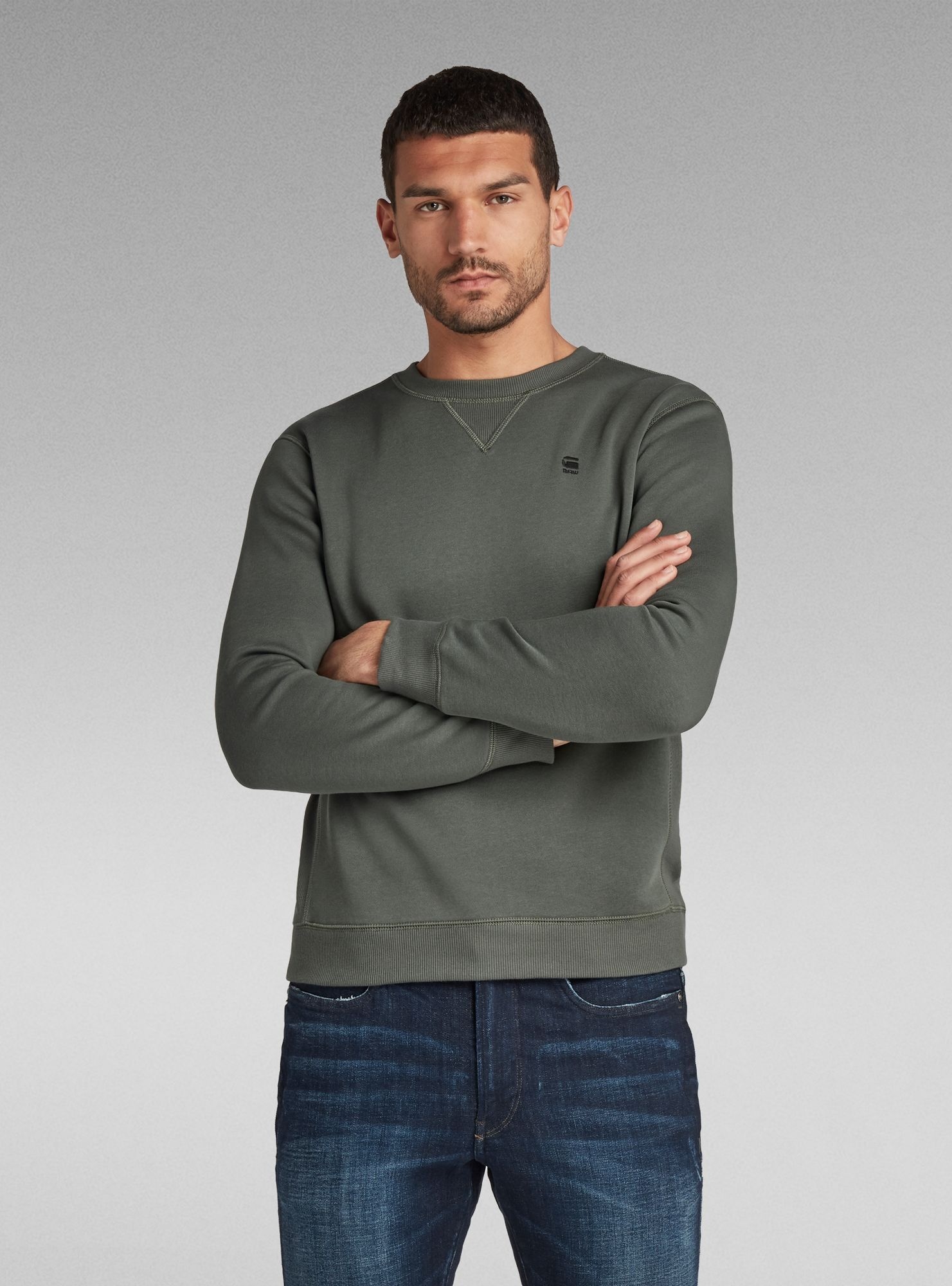 G-STAR Longpullover "Premium Core Sweater" günstig online kaufen