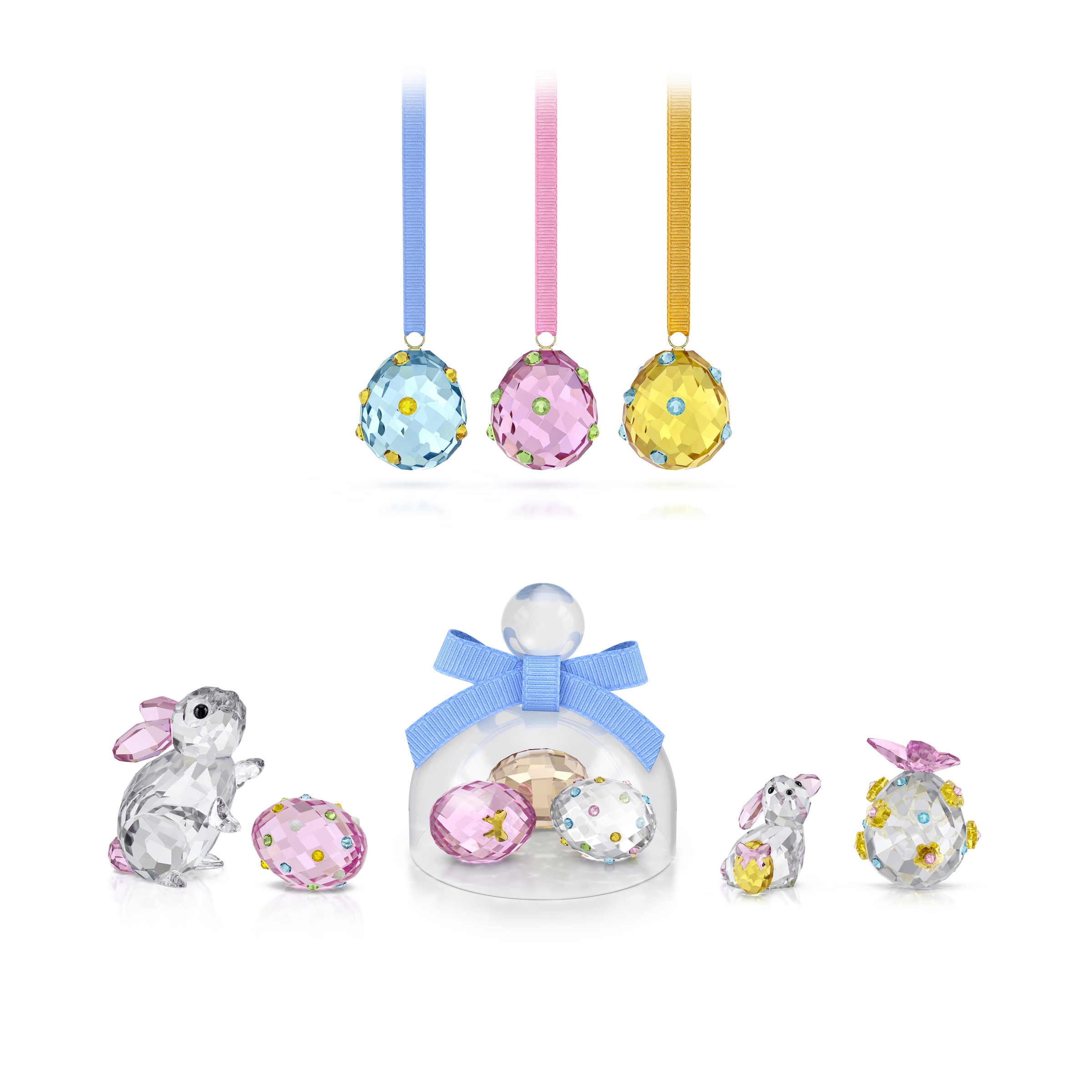 Swarovski Dekohänger »Kristallfigur Sammelfigur Multipack IDYLLIA« Swarovski® Kristall