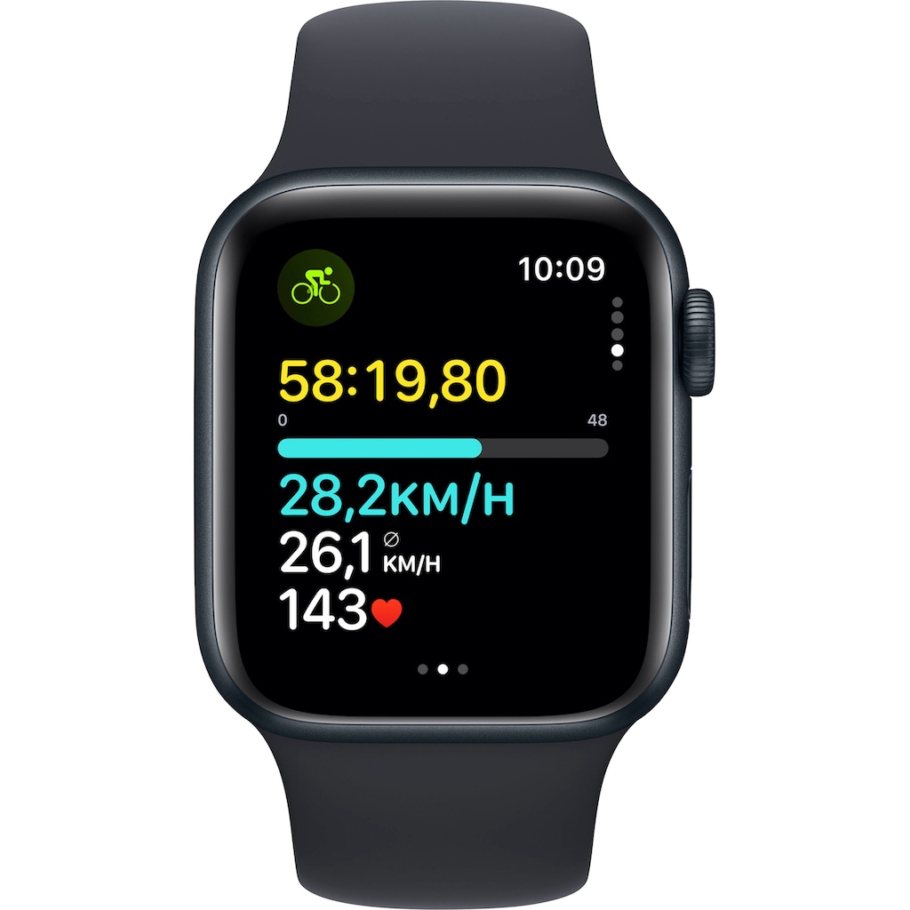 Apple Smartwatch »Watch SE GPS 40 mm Aluminium + Cellular M/L«, (Watch OS 10)