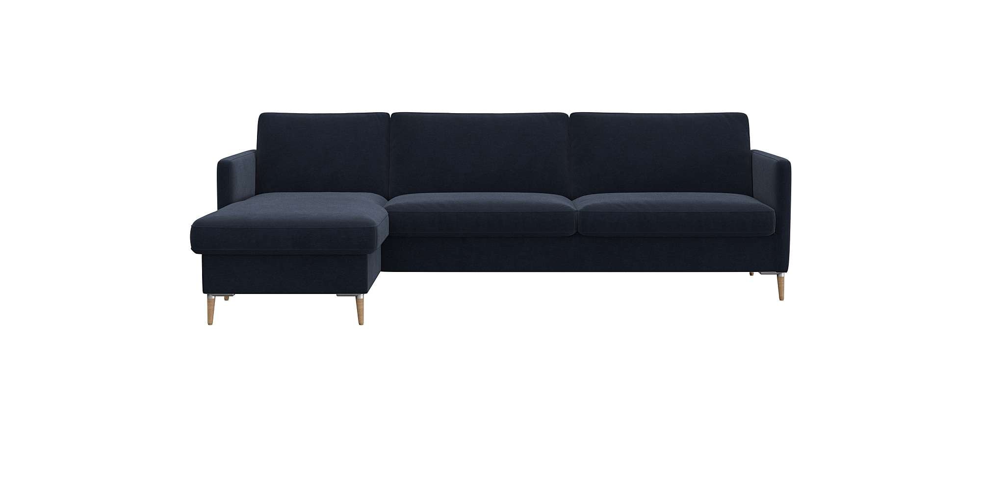 FLEXLUX Ecksofa "Fiore, super Sitzkomfort durch Kaltschaum im Sitz, L-Form" günstig online kaufen