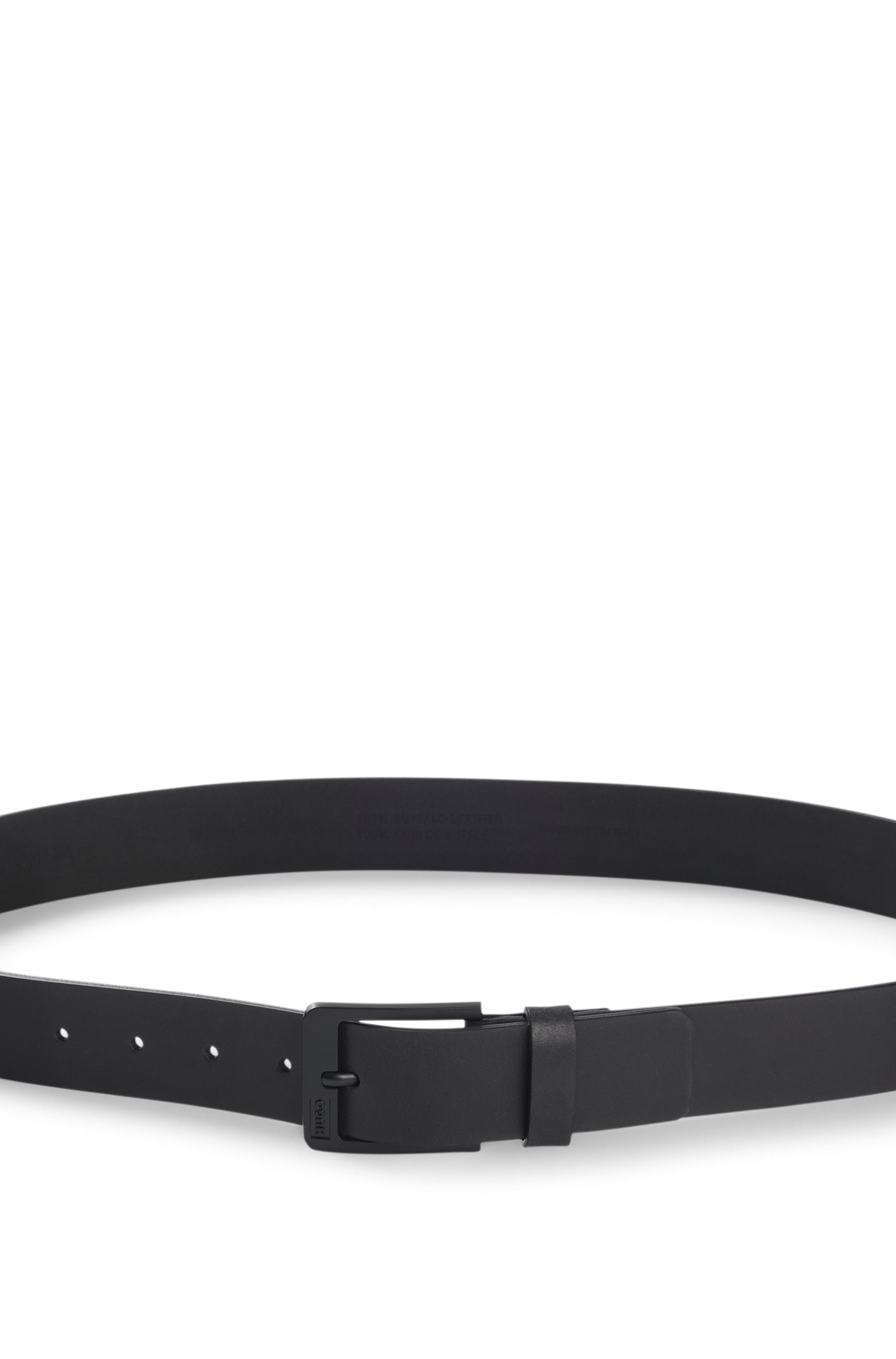 Thumbnail - HUGO Ledergürtel "Grover Sz35" mit Logoprägung auf der Schließe