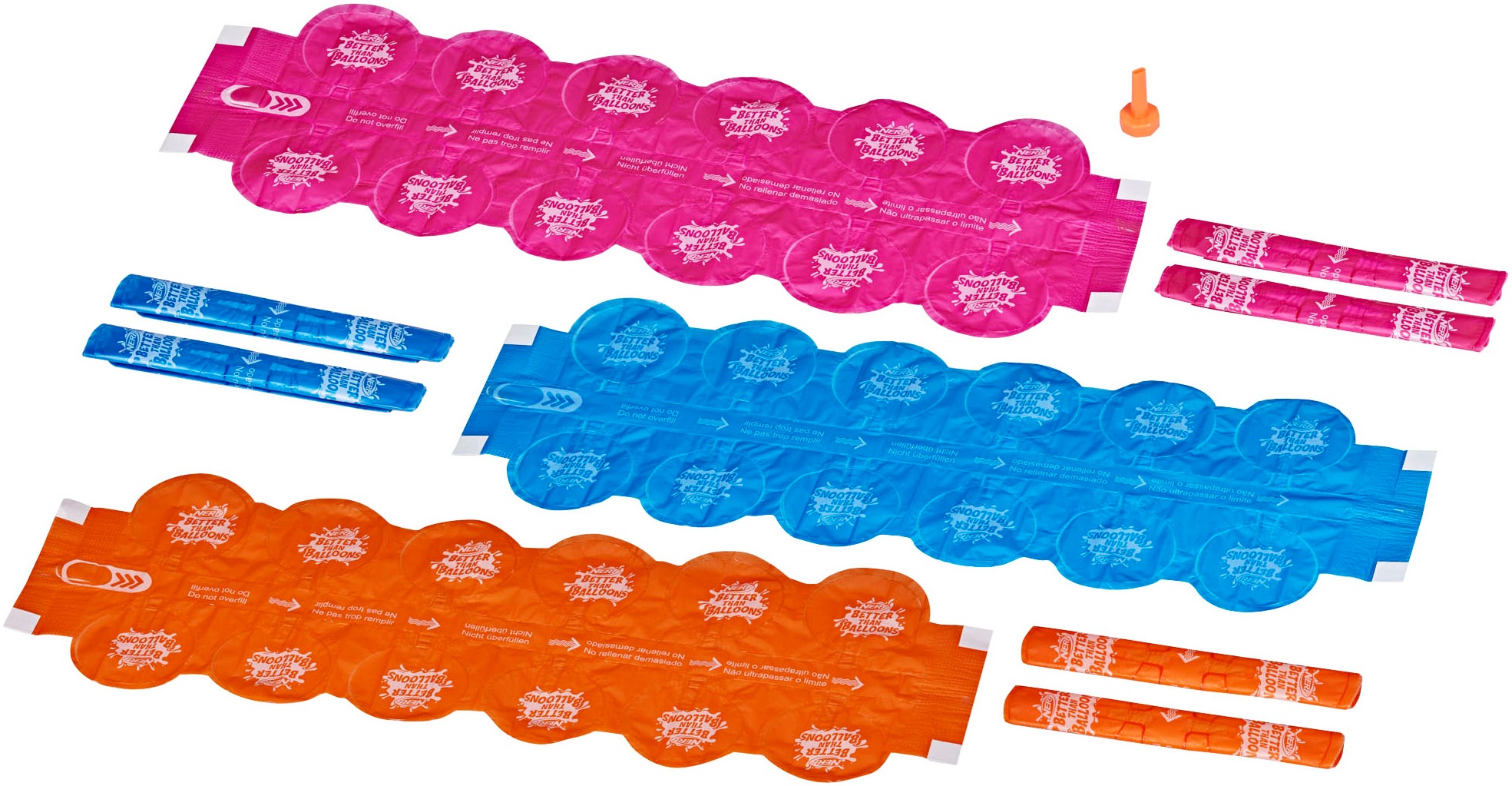 Hasbro Badespielzeug »Nerf, Better Than Balloons Wasserkapseln (108 Stück)«