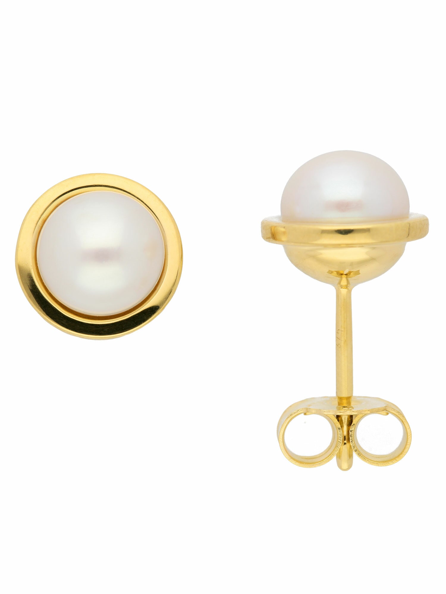 Adelia´s Paar Ohrhänger mit Süßwasser »585 Süßwasser online Damen Gold BAUR für Ohrringe kaufen mit Goldschmuck Zuchtperle«, Ohrstecker | Zuchtperle