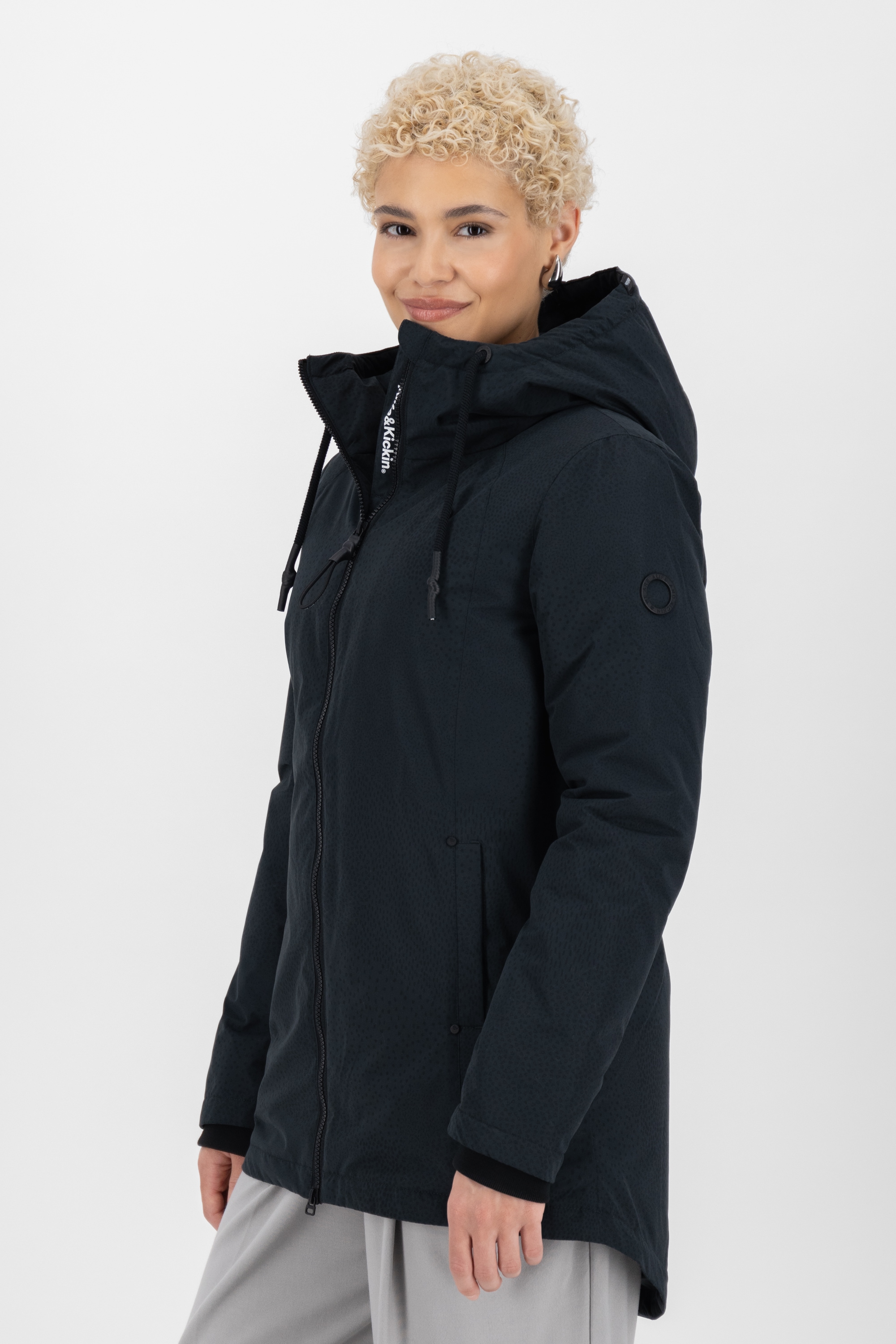 Alife & Kickin Winterjacke »Damen LilouAK B«, Warm gefütterte Jacke mit flauschigen Teddyfell Innenfutter