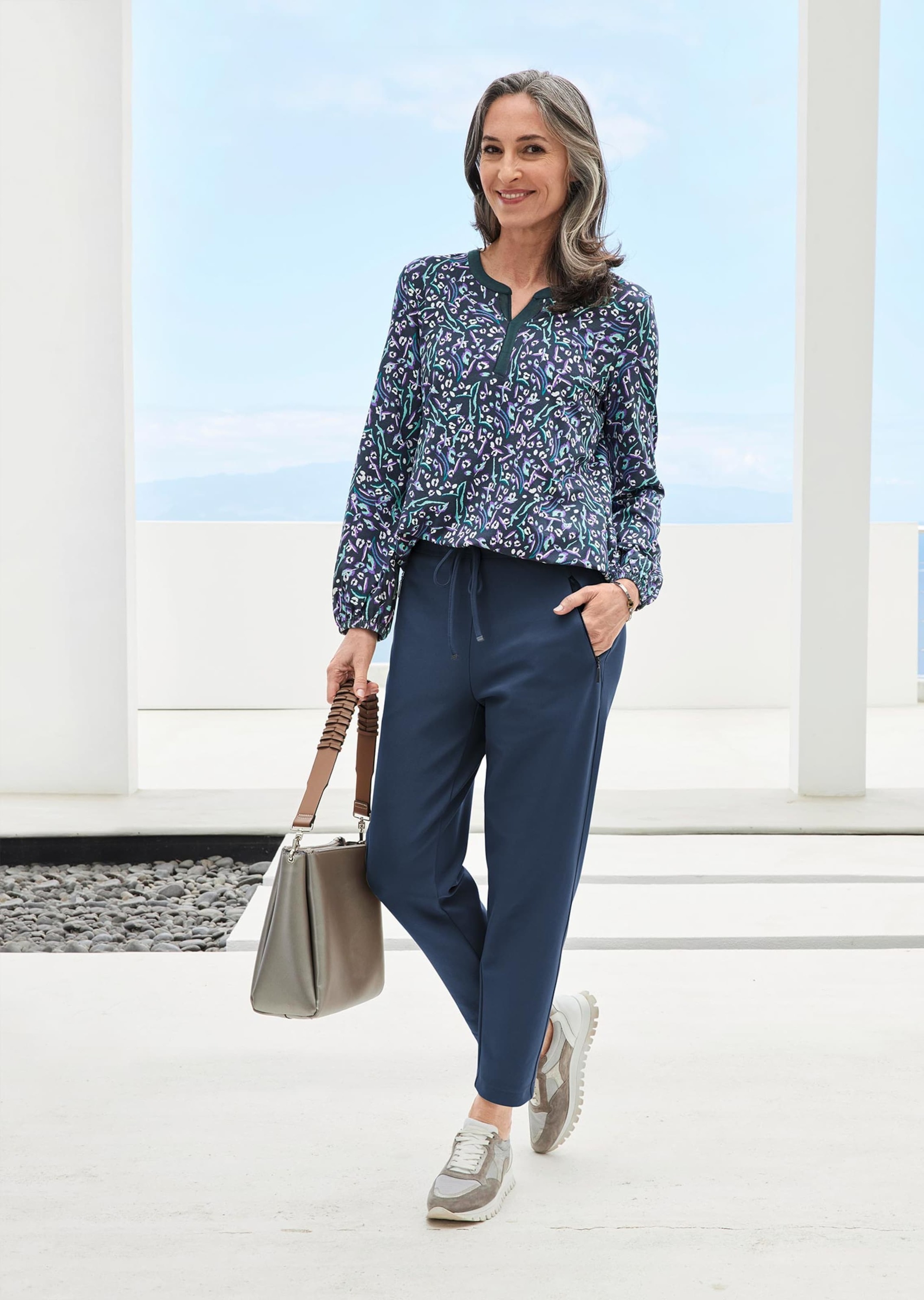 GOLDNER Print-Shirt »Kurzgröße Kurzgröße - Trageangenehmes Shirt mit individuellem Druck«