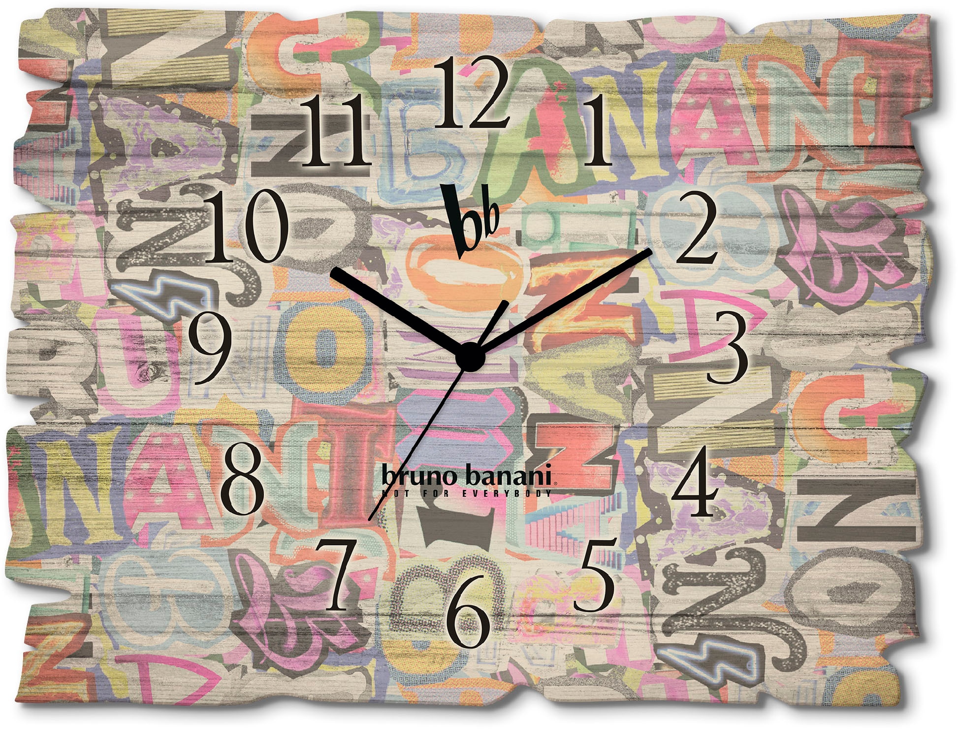 Wanduhr »Letter Puzzle«