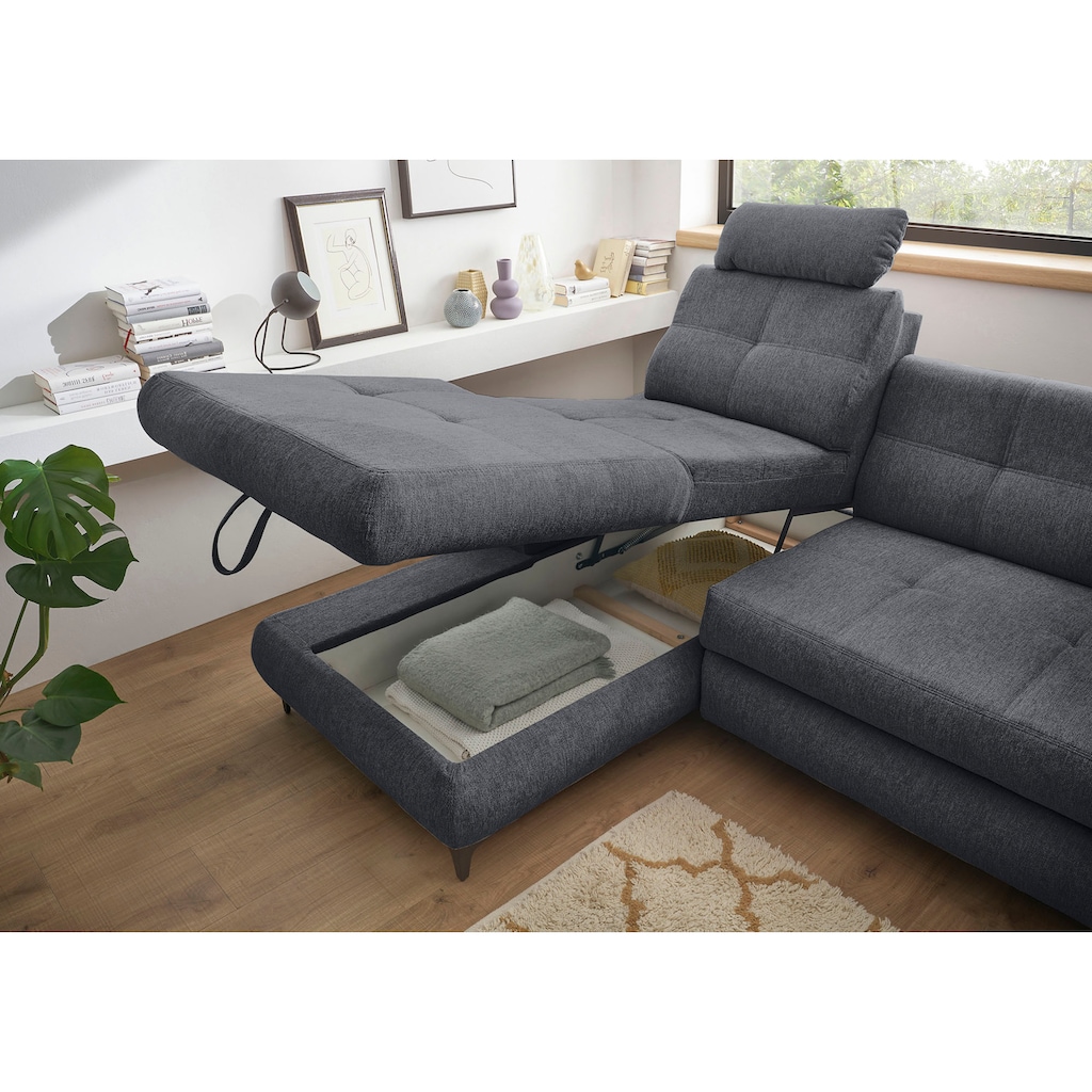 ED EXCITING DESIGN Ecksofa »Altona L-Form«, (2 St.)