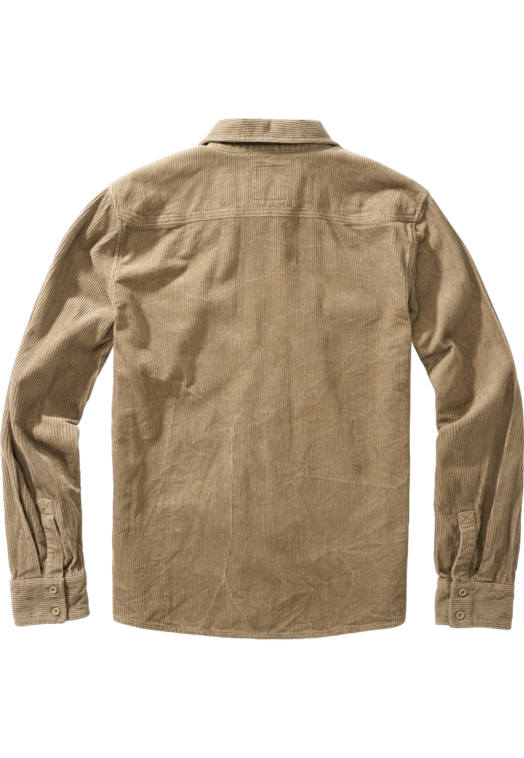 Brandit Langarmhemd "Brandit Herren Corduroy Classic Shirt Long Sleeve" 1 S günstig online kaufen