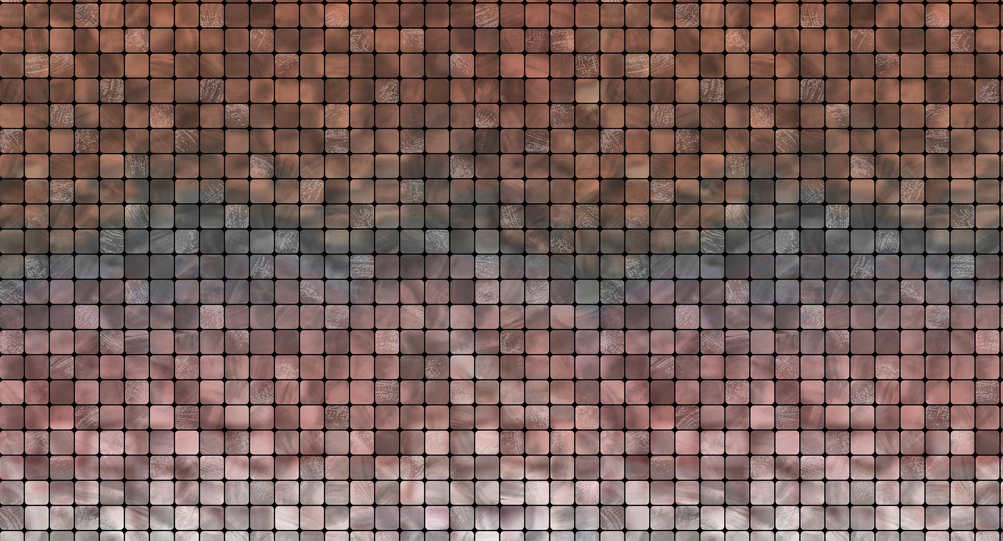Architects Paper Fototapete "Atelier 47 Mosaic Tile 1" geometrisch glatt Vlies, Wand, Schräge, Decke