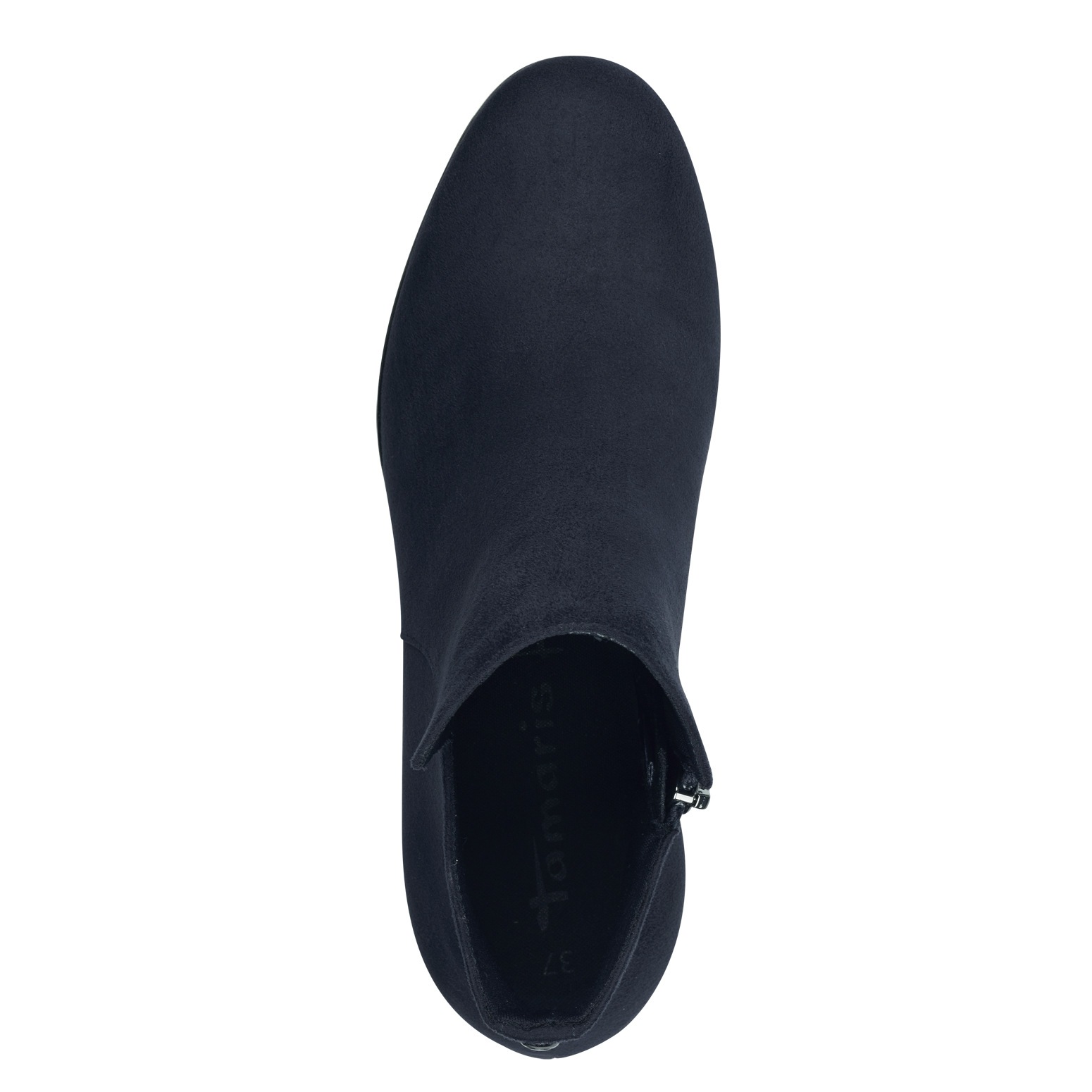 Tamaris Stiefelette, Blockabsatz, Basicstiefelette in veganer Verarbeitung, schmale Form