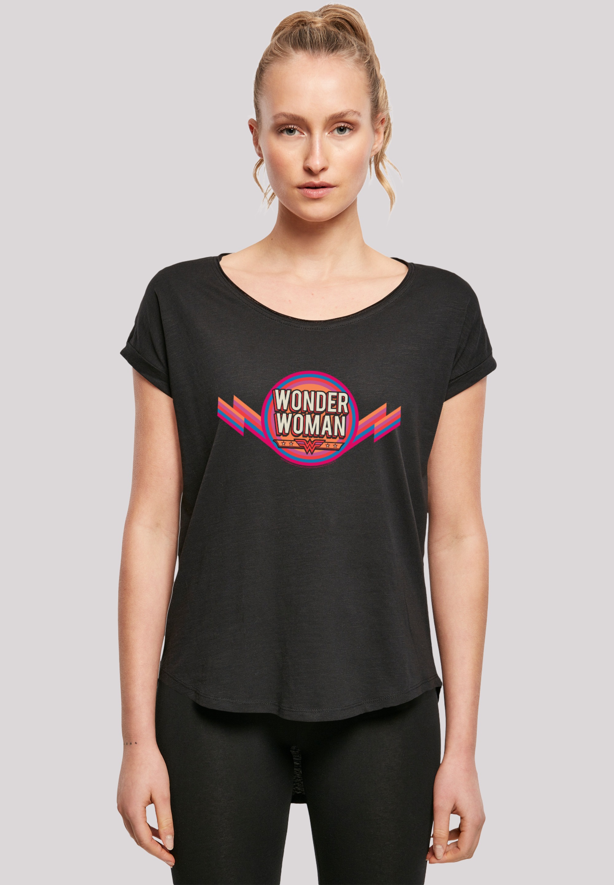 F4NT4STIC T-Shirt "DC Comics Wonder Woman Rainbow Logo", Print günstig online kaufen