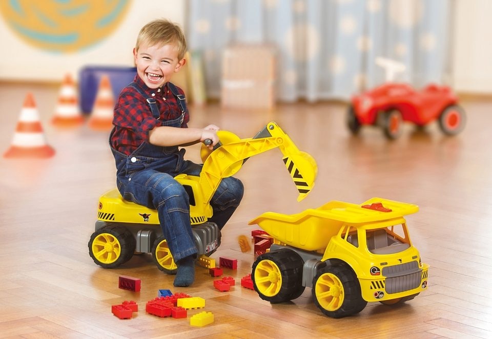 BIG Spielzeug-Baumaschine »BIG Power Worker Maxi Truck«, Made in Germany