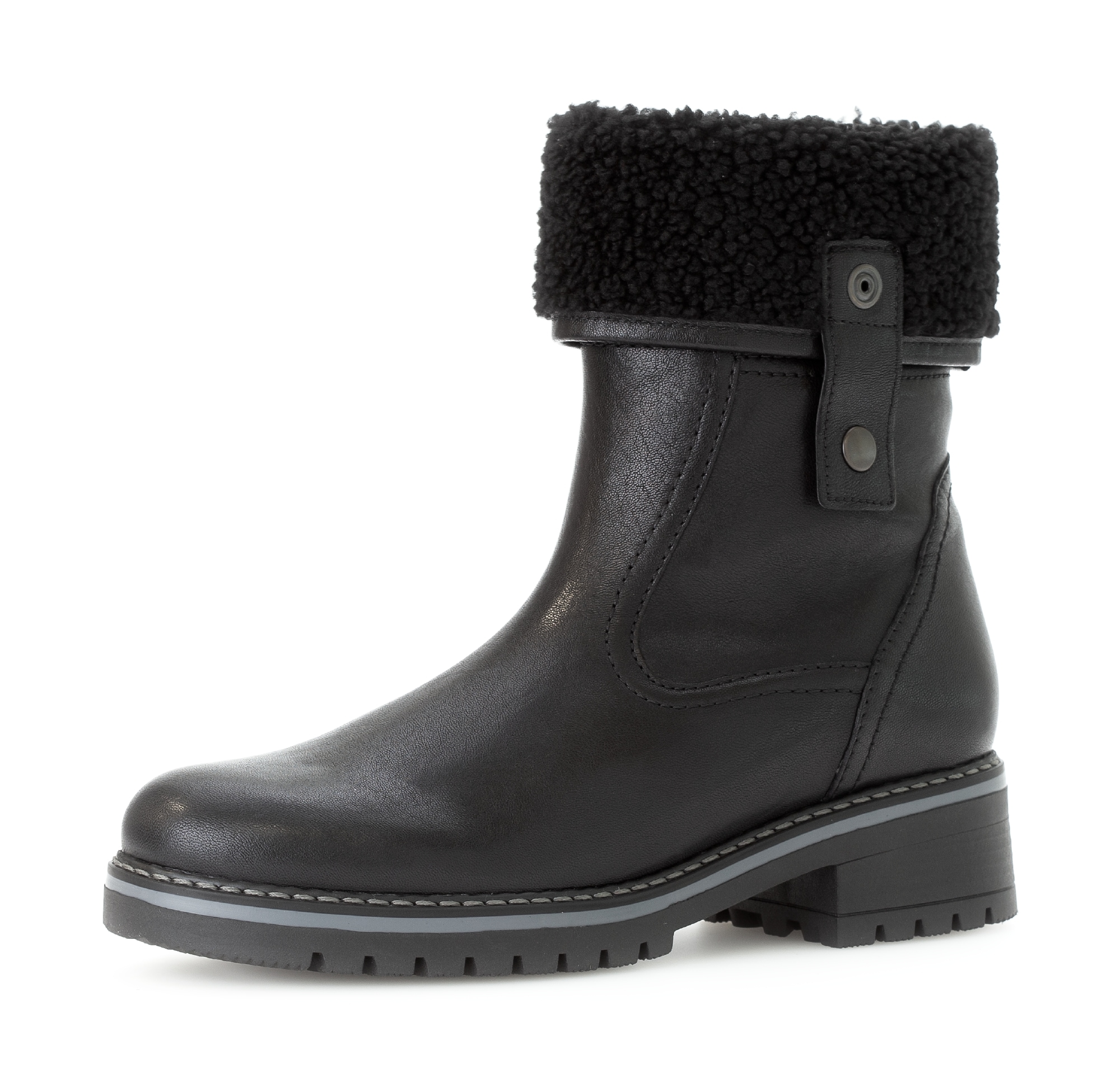 Gabor Winterboots "GENUA", Blockabsatz, Winterstiefelette, mit Reißverschlu günstig online kaufen