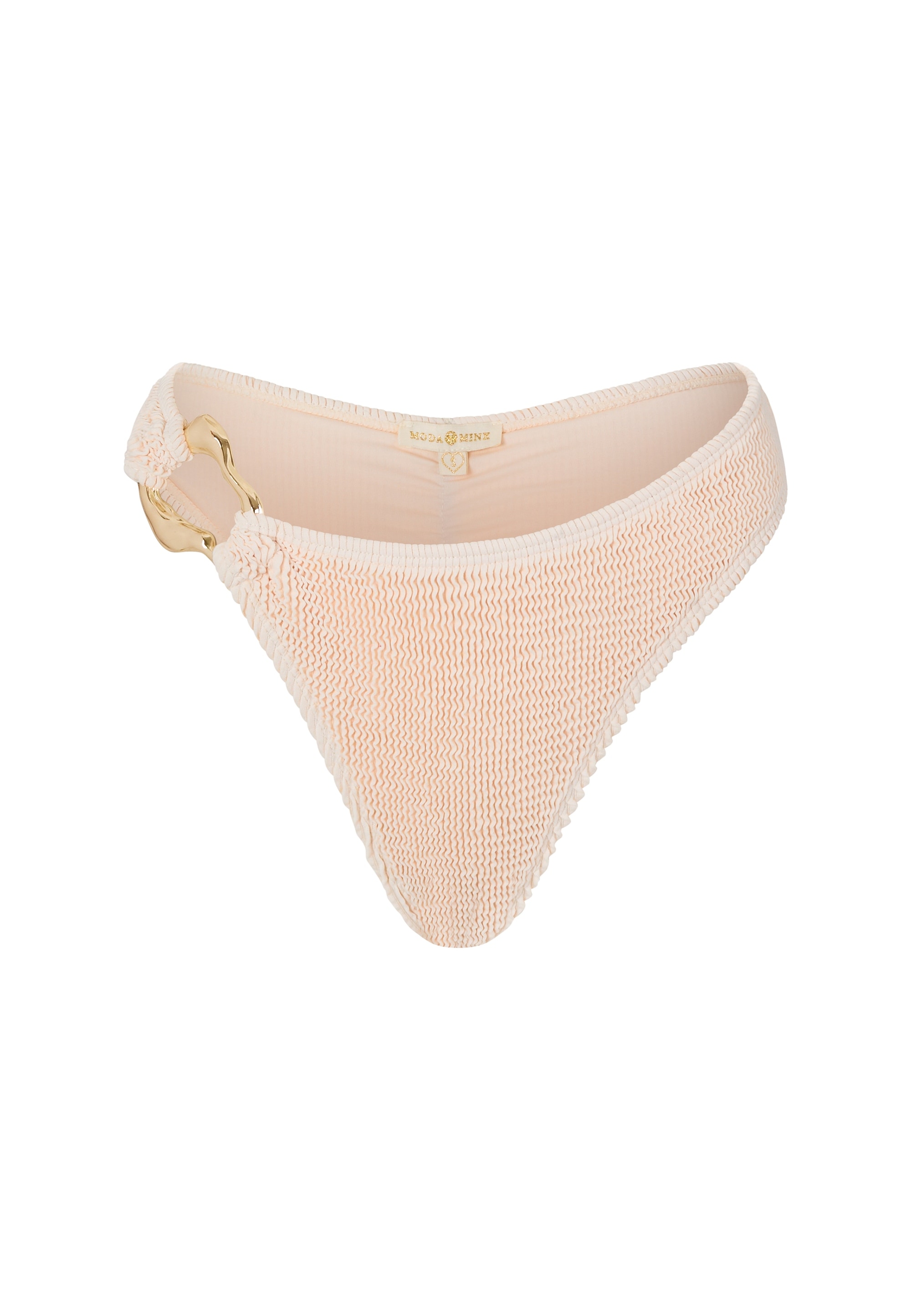 Moda Minx Bikini-Hose »SCRUNCH«, (1 St.), mit tollem Schmuckelement