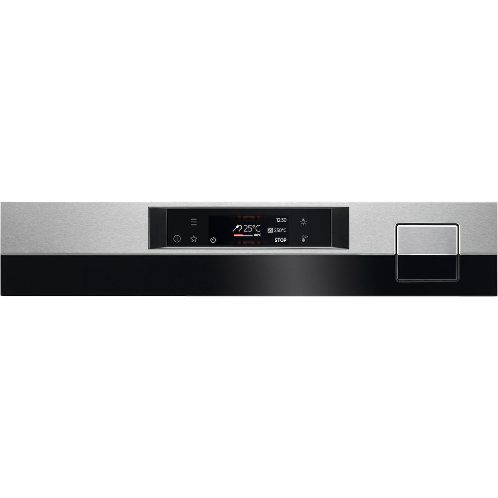 AEG Einbaubackofen »BSE79228BM«, 9000, BSE79228BM, mit Vollauszug, Steam Clean