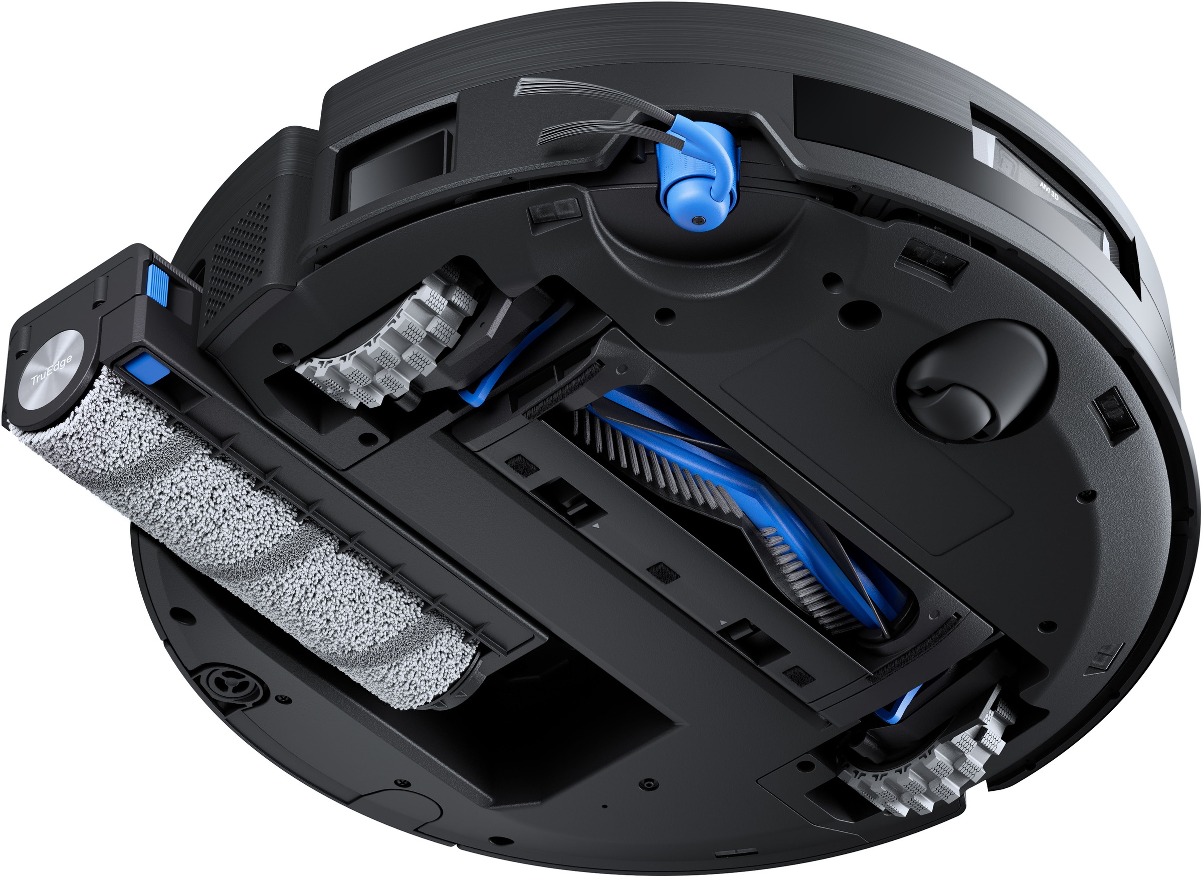 ECOVACS Saugroboter »mit Wischfunktion DEEBOT X11 OmniCyclone, 19.500 Pa, 18 l/s Luftstrom«, Schnellladefunktion, Wischrolle, beutellos