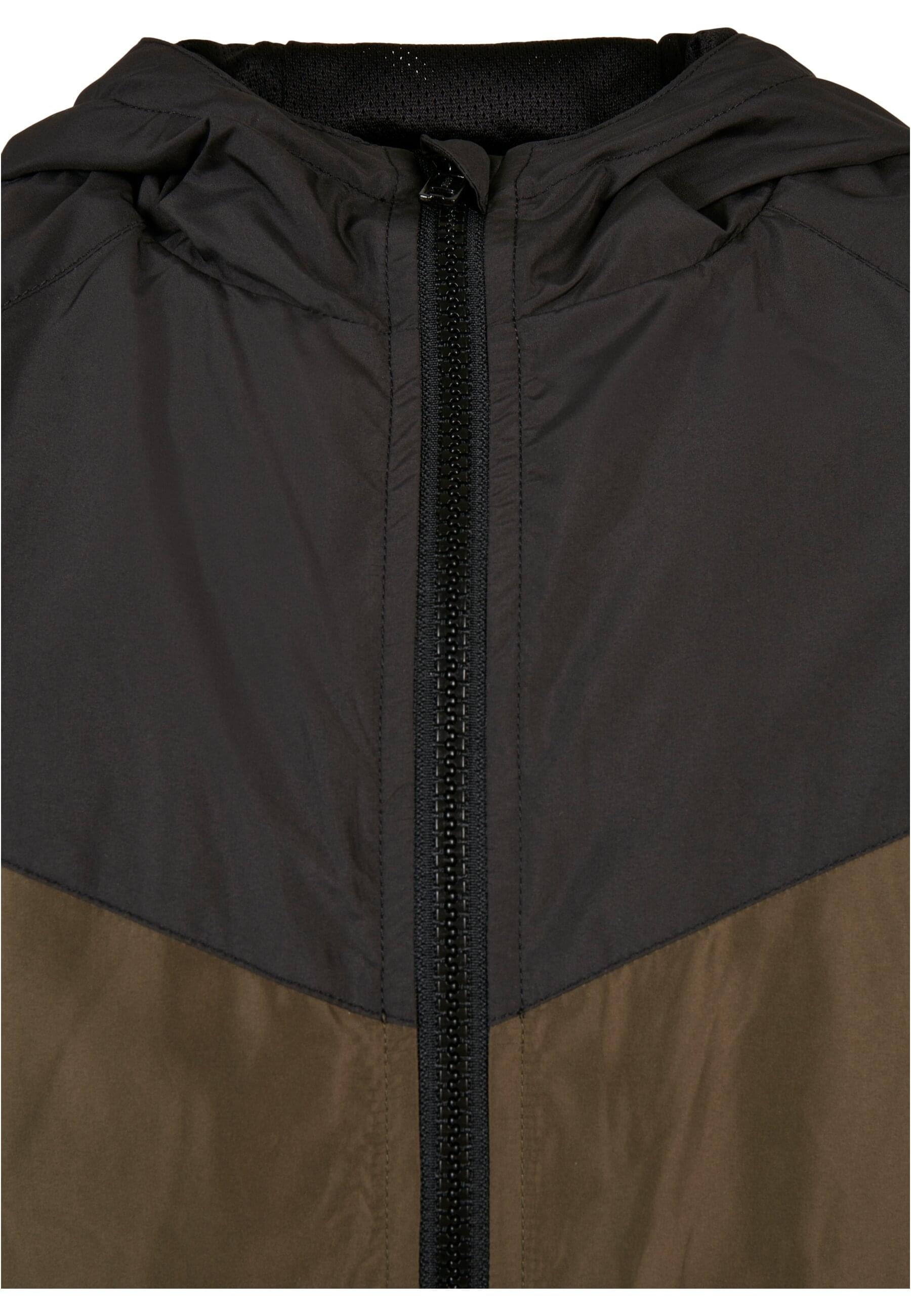 URBAN CLASSICS Allwetterjacke »Urban Classics Herren Boys 2-Tone Tech Windrunner«, (1 St.), mit Kapuze