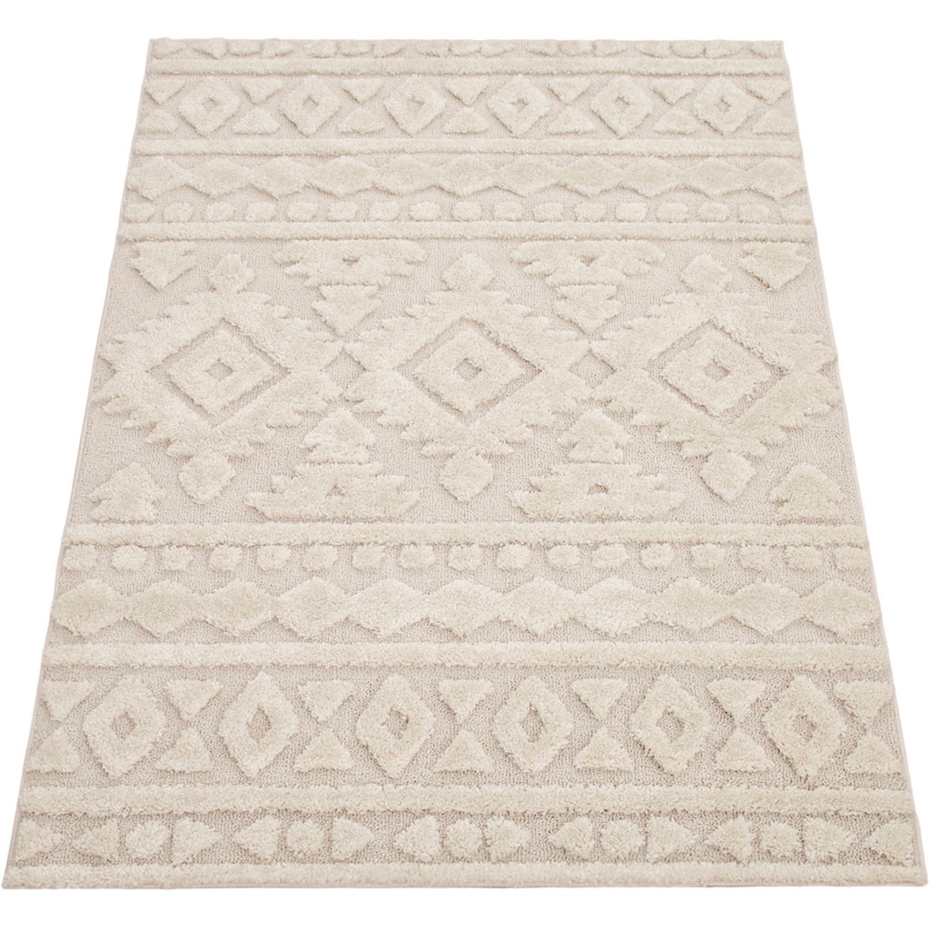 Paco Home Hochflor-Teppich »Genua 746«, rechteckig