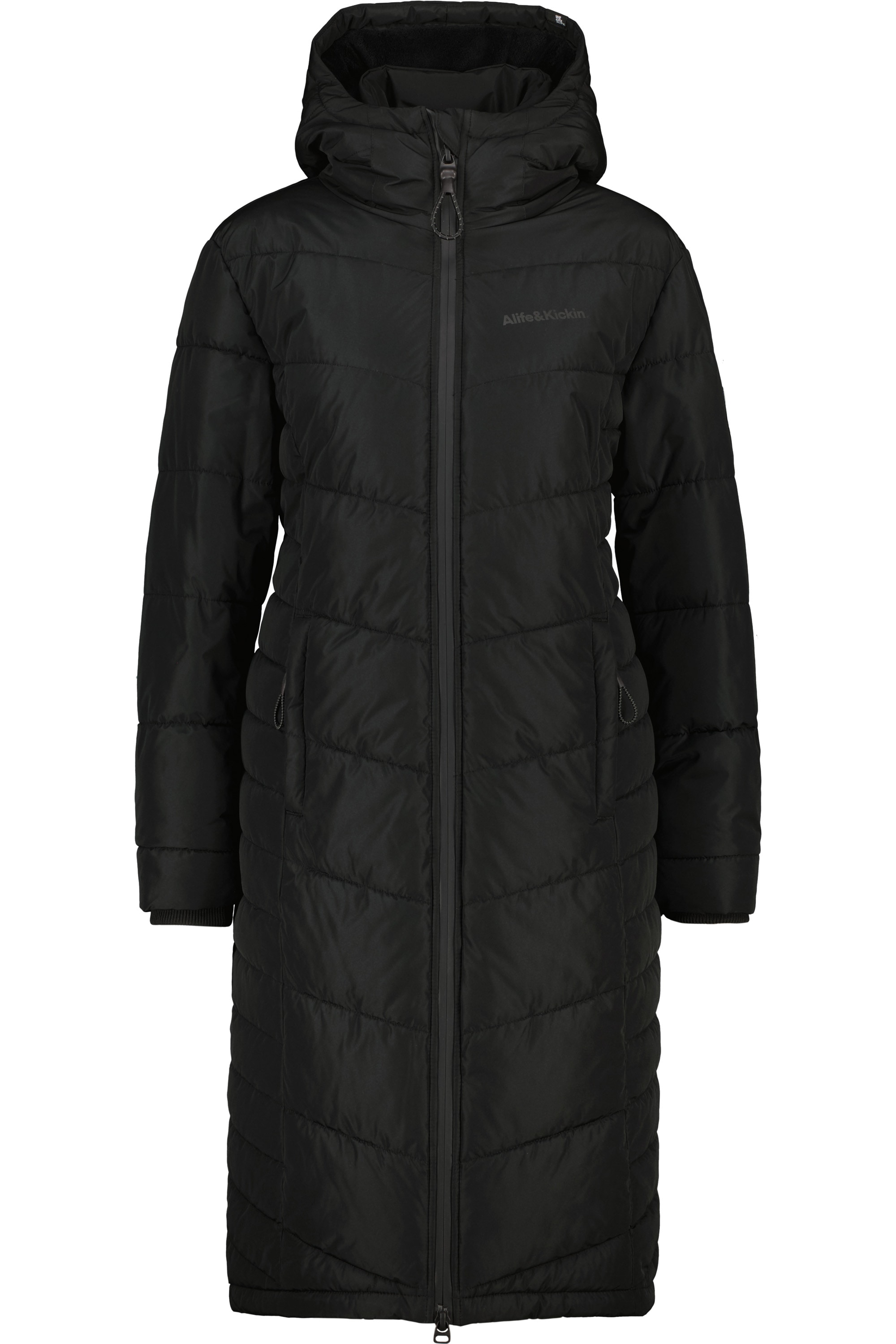 Winterjacke »Damen VedaAK A Parka«, Leichter gefütterter Mantel mit weichem Teddyfell...