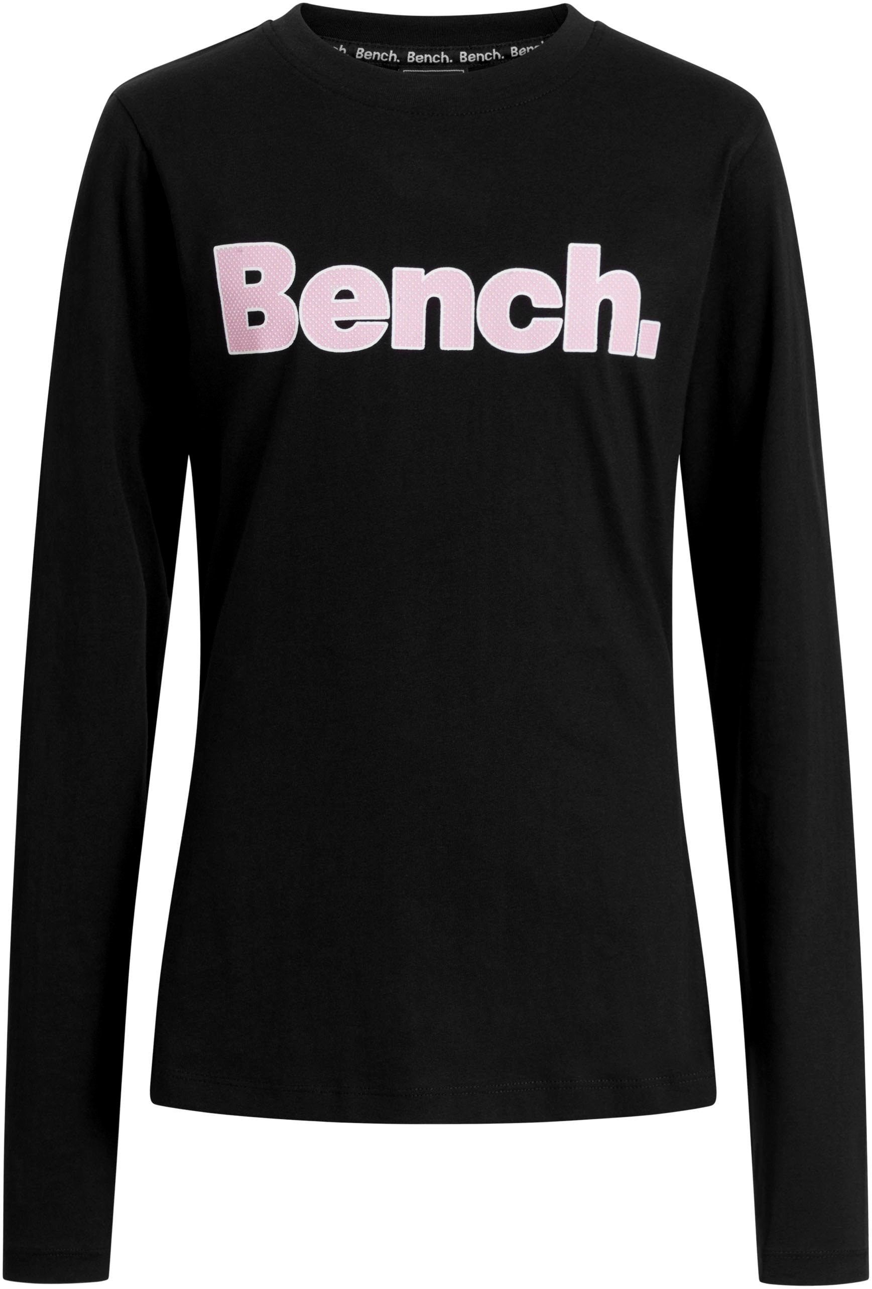 Bench. Langarmshirt »GEMMYG«, mit Logodruck online kaufen | BAUR