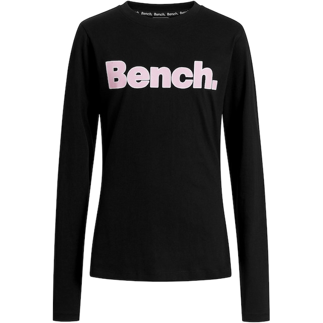 Bench. Langarmshirt »GEMMYG«, mit Logodruck online kaufen | BAUR