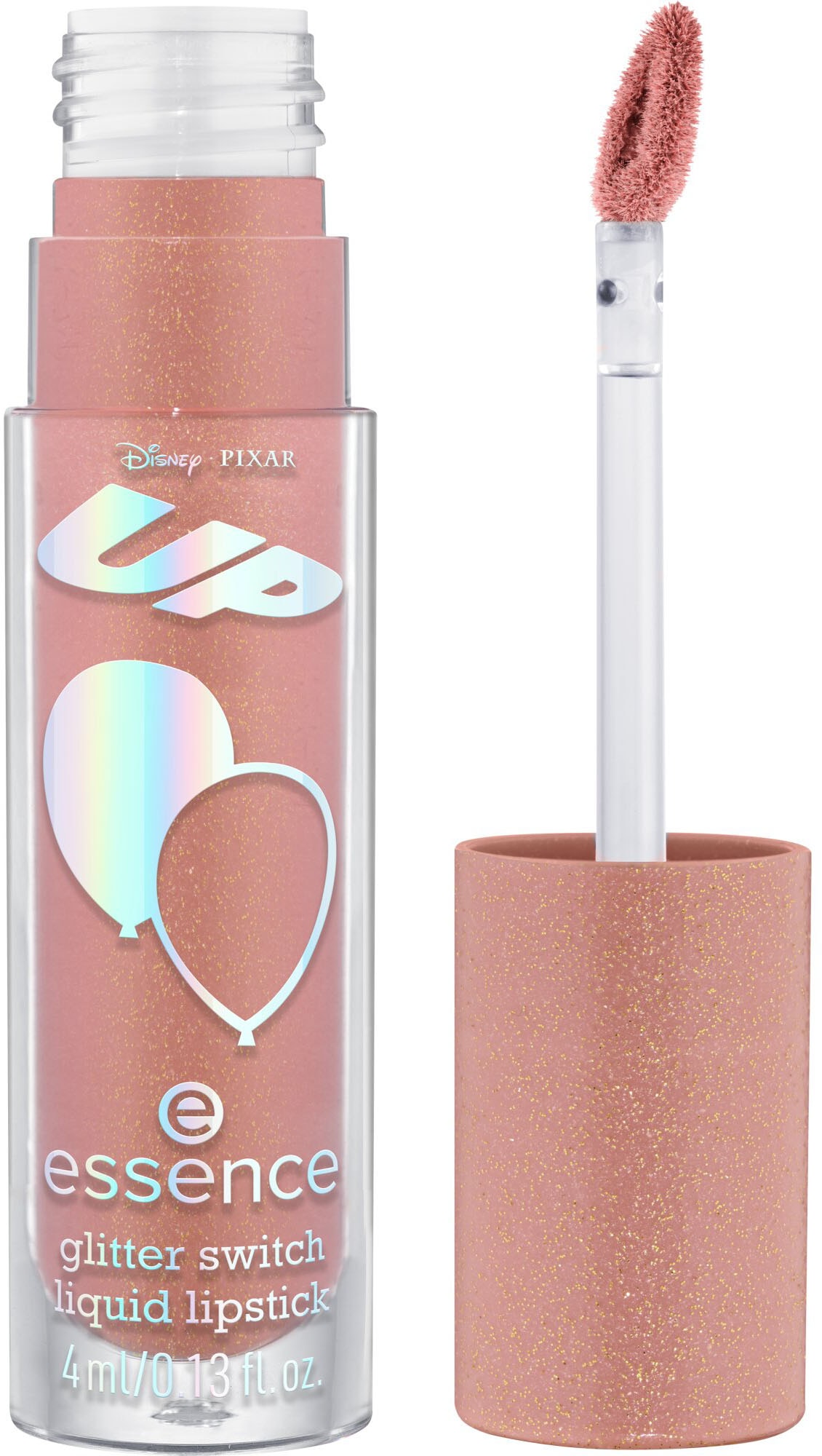 Essence Lippenstift »Disney Pixar Up glitter switch liquid lipstick«, (Set, 3 tlg.)