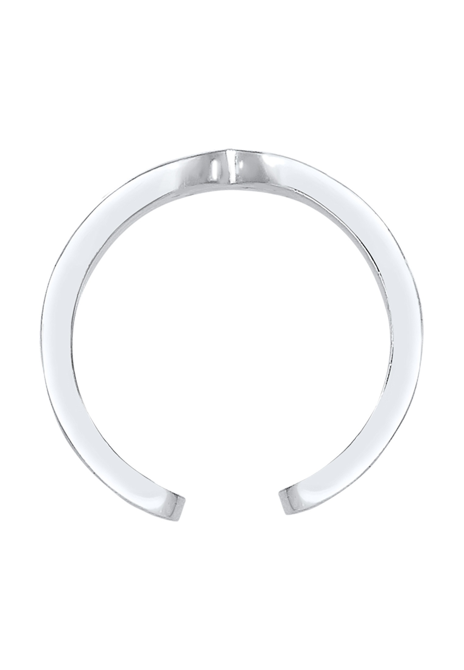 Elli Fingerring »Midi Dots Design 925 Sterling Silber«